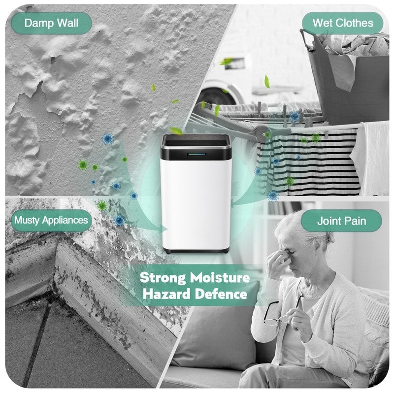 3500 Sq. Ft Dehumidifiers for Basements, Home, Large Room and Bedroom, Garage dehumidifier with Low Noise