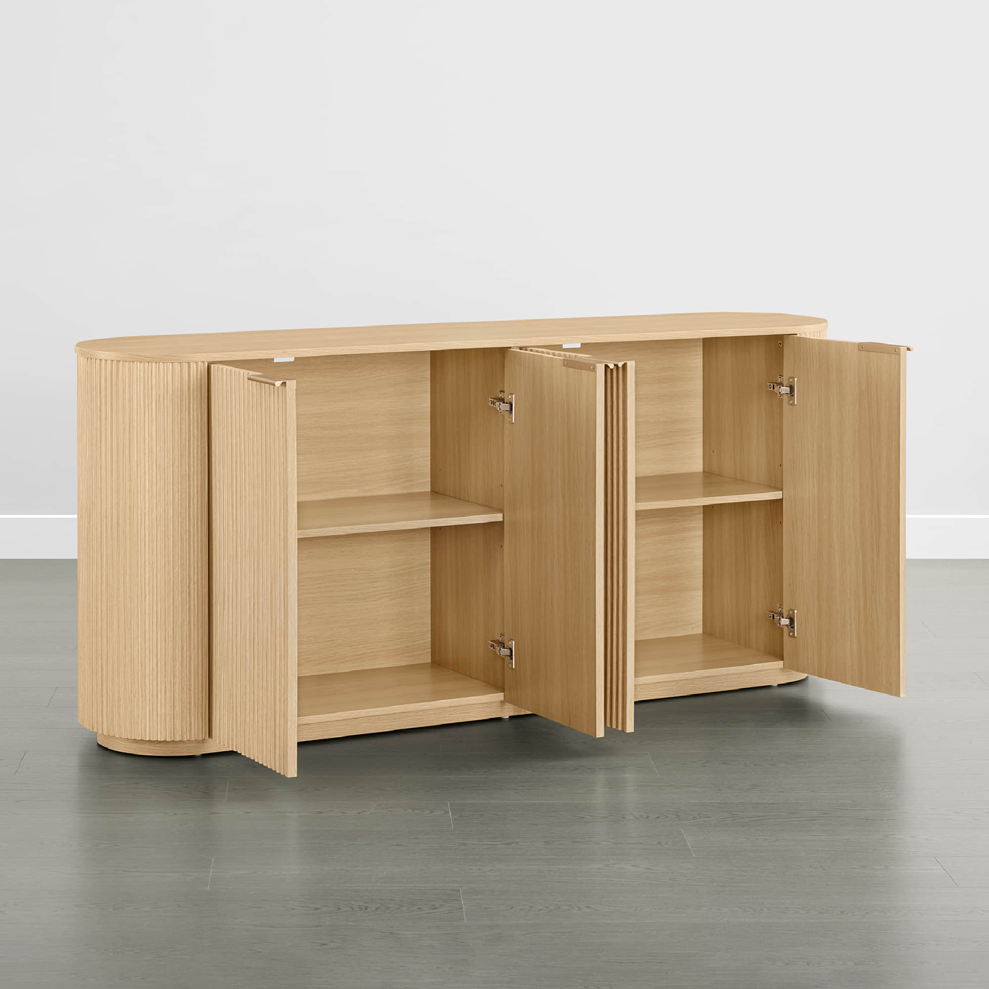 Bowen – 70 Fluted Wood Sideboard
