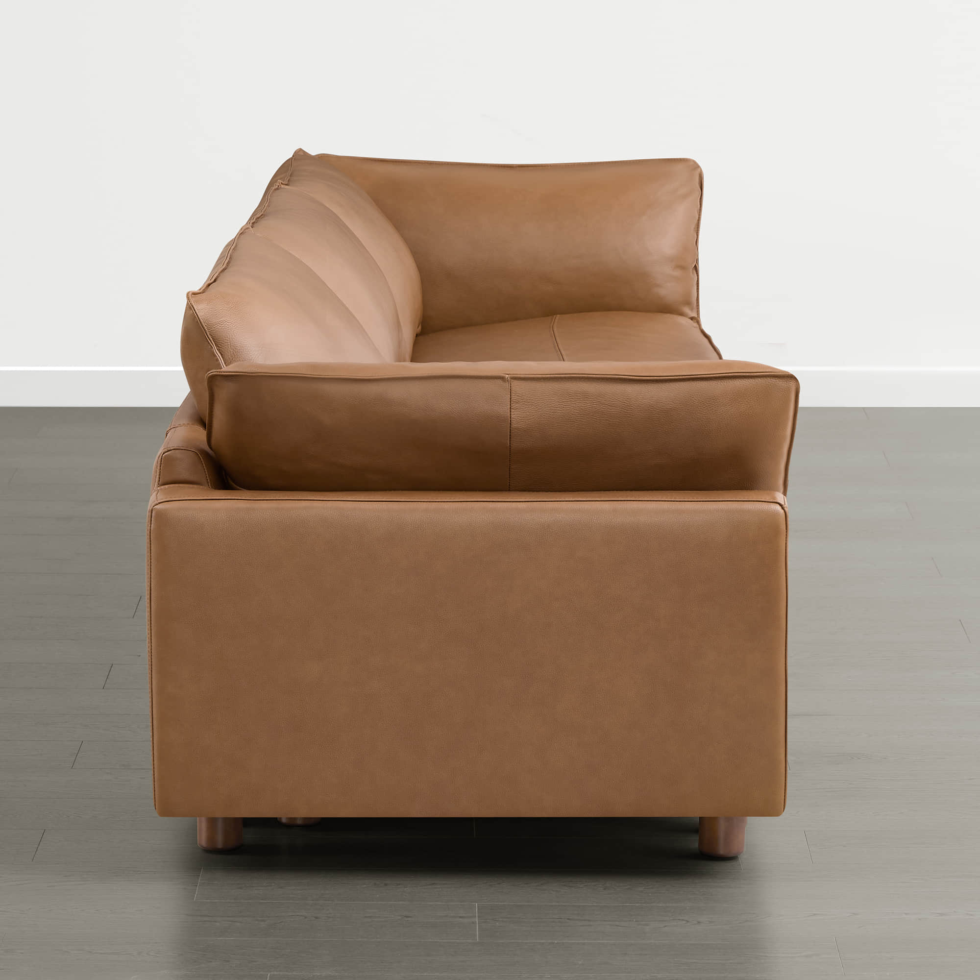 Brendon Modular 3-Seat Sofa with Wood Leg