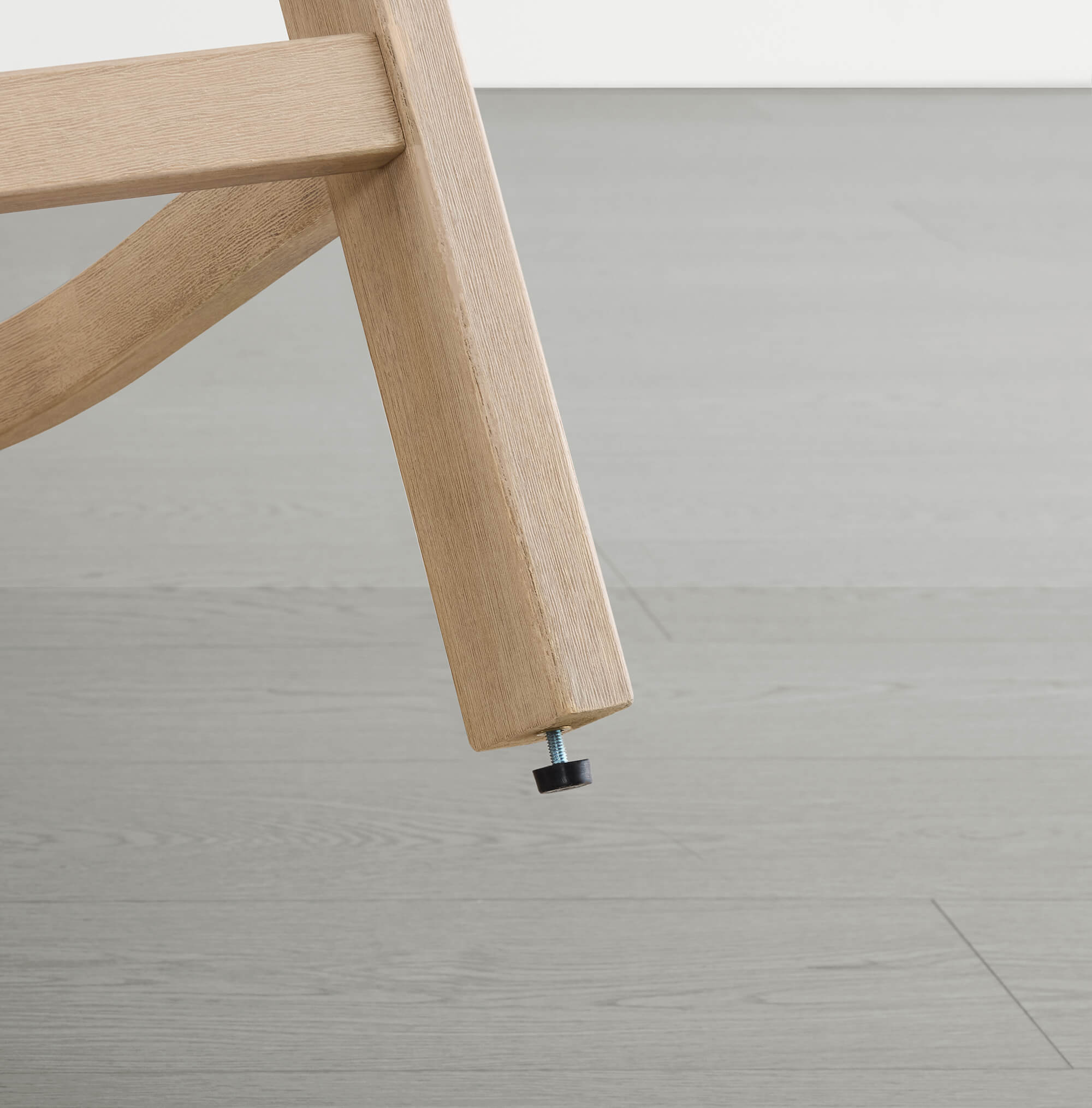 Clover Boho Acacia Wood Rope Indoor & Outdoor Counter Stool