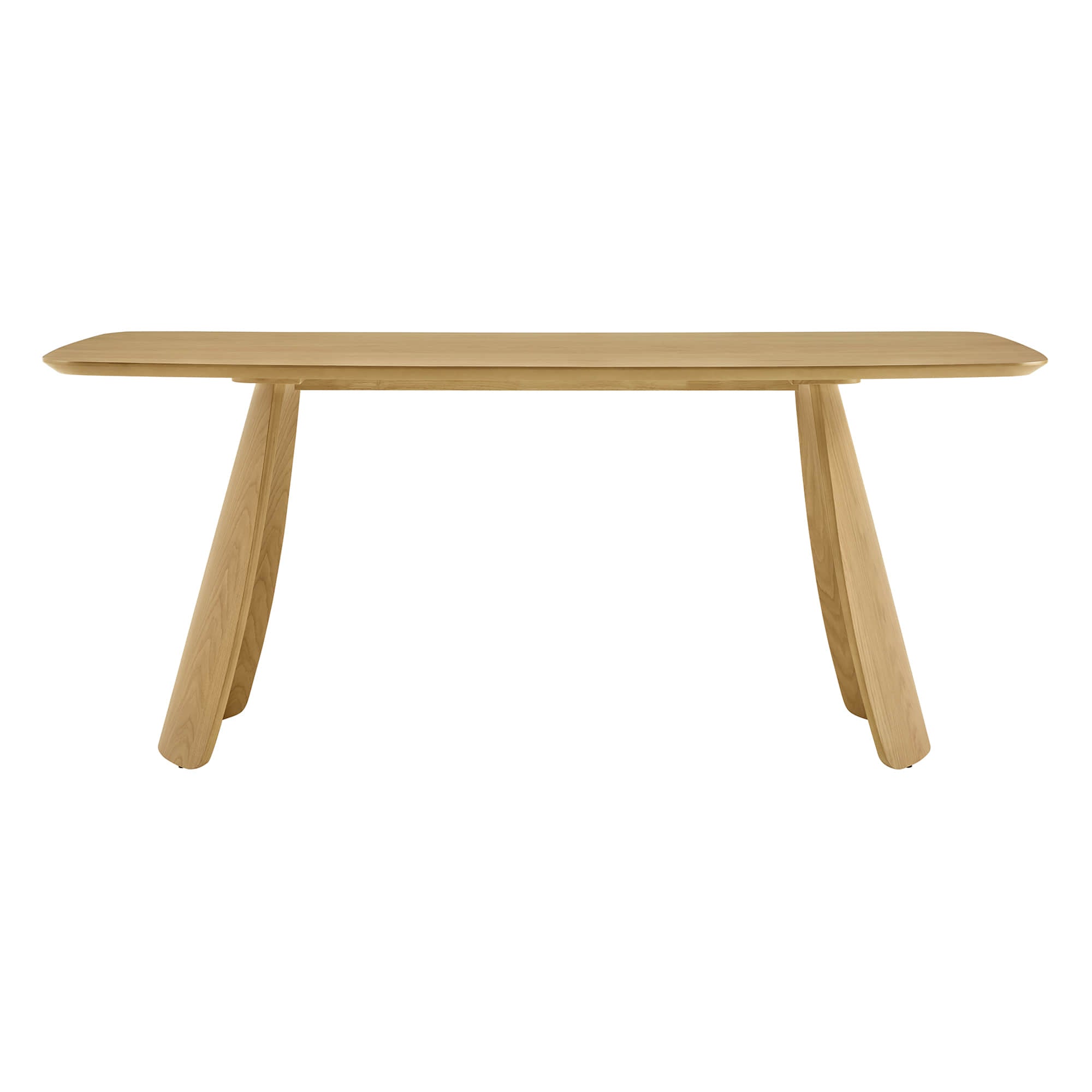 Glacia Modern Wood Dining Table for 4
