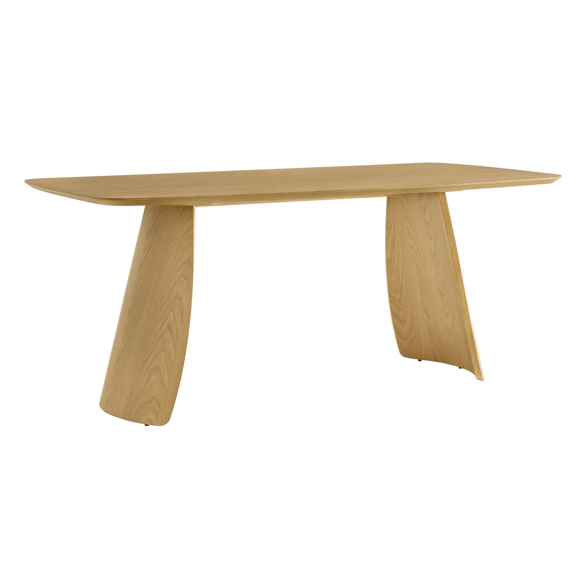 Glacia Modern Wood Dining Table for 4