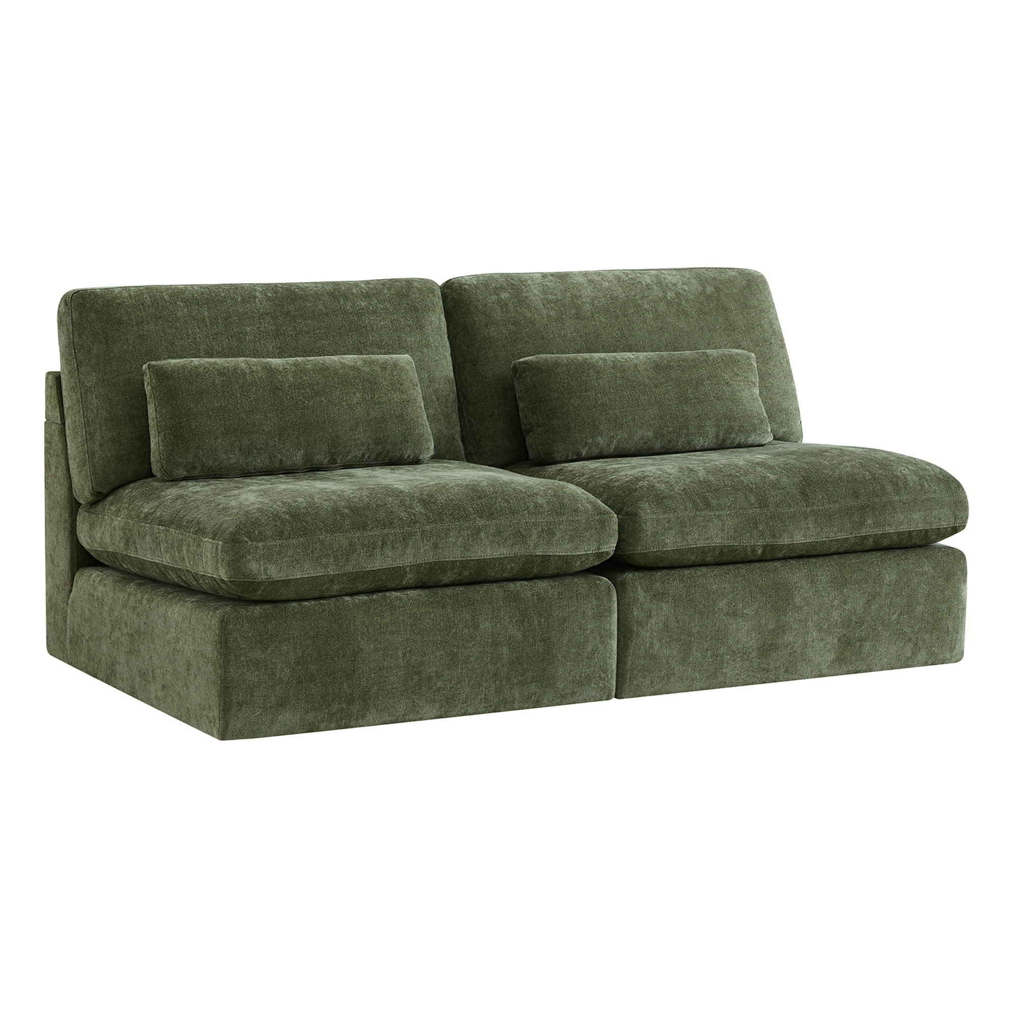 Ivy Modular Armless Chair/2-Seat Armless Sofa