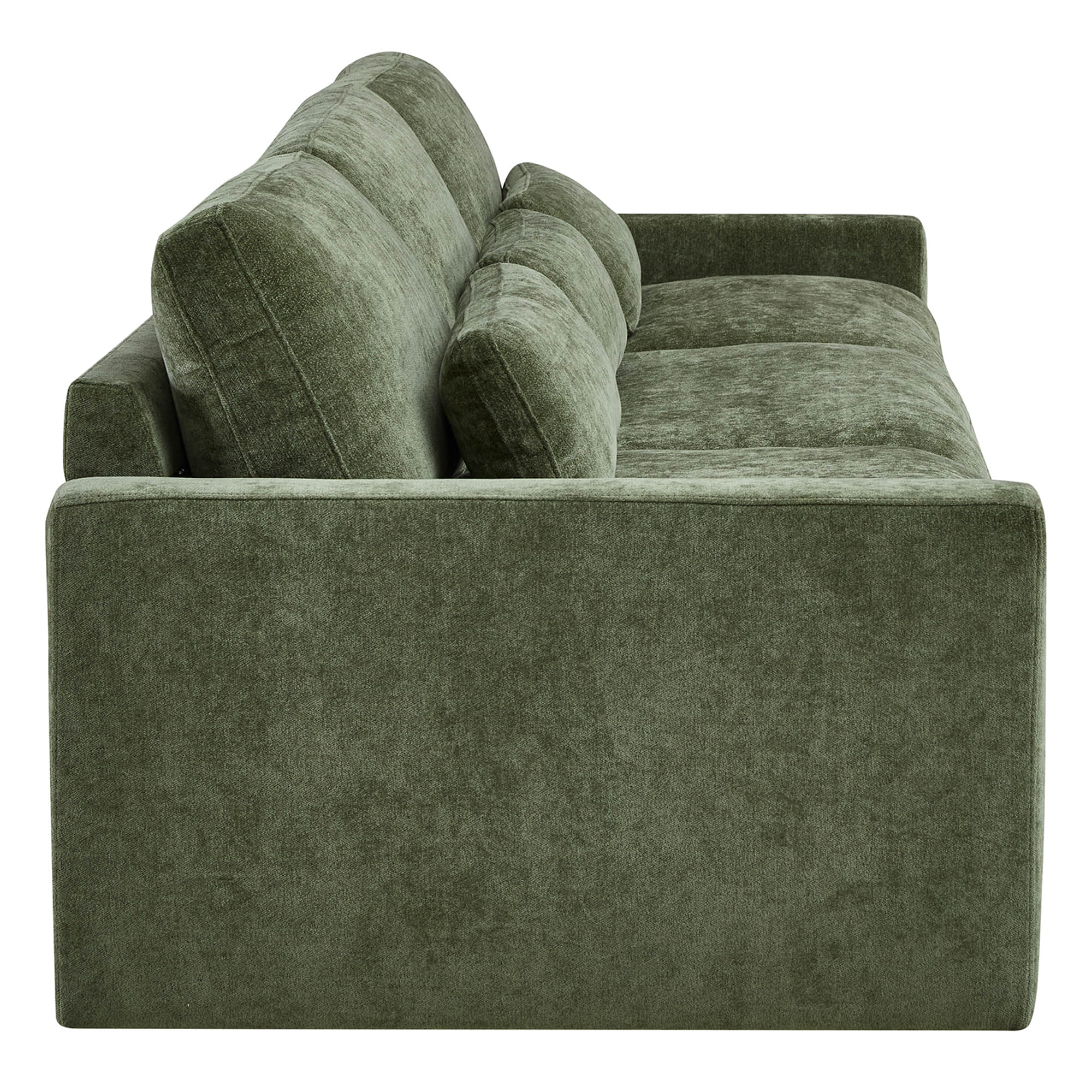 Ivy 3-Seat Performance Fabric Modular Sofa with Storage Ottoman