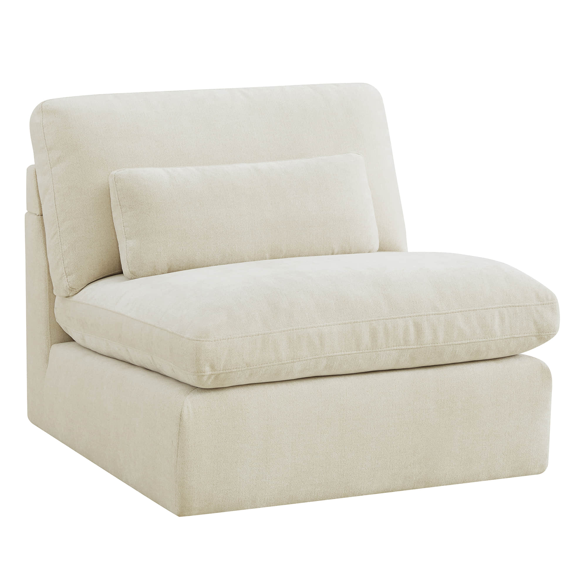 Ivy Modular Armless Chair/2-Seat Armless Sofa