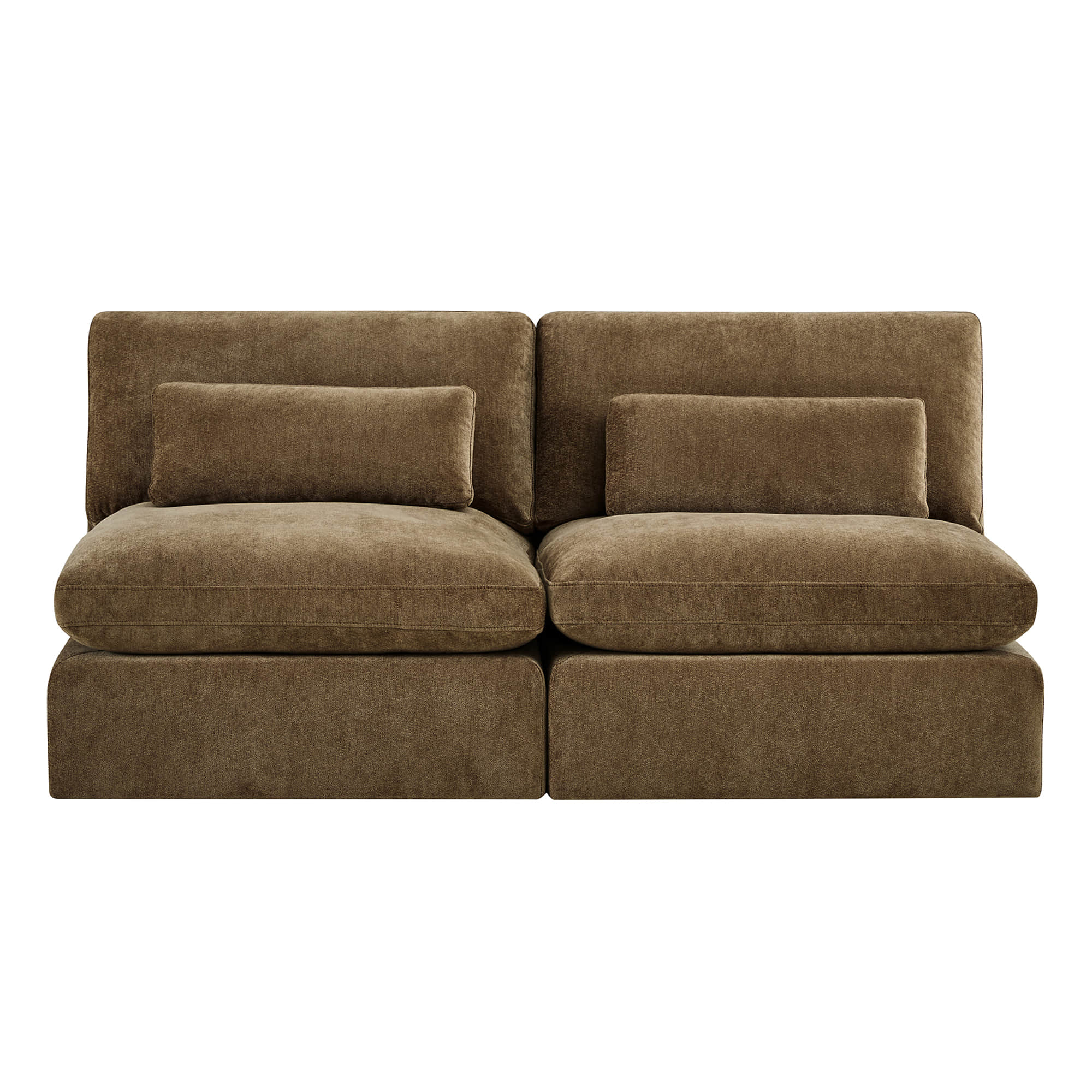 Ivy Modular Armless Chair/2-Seat Armless Sofa