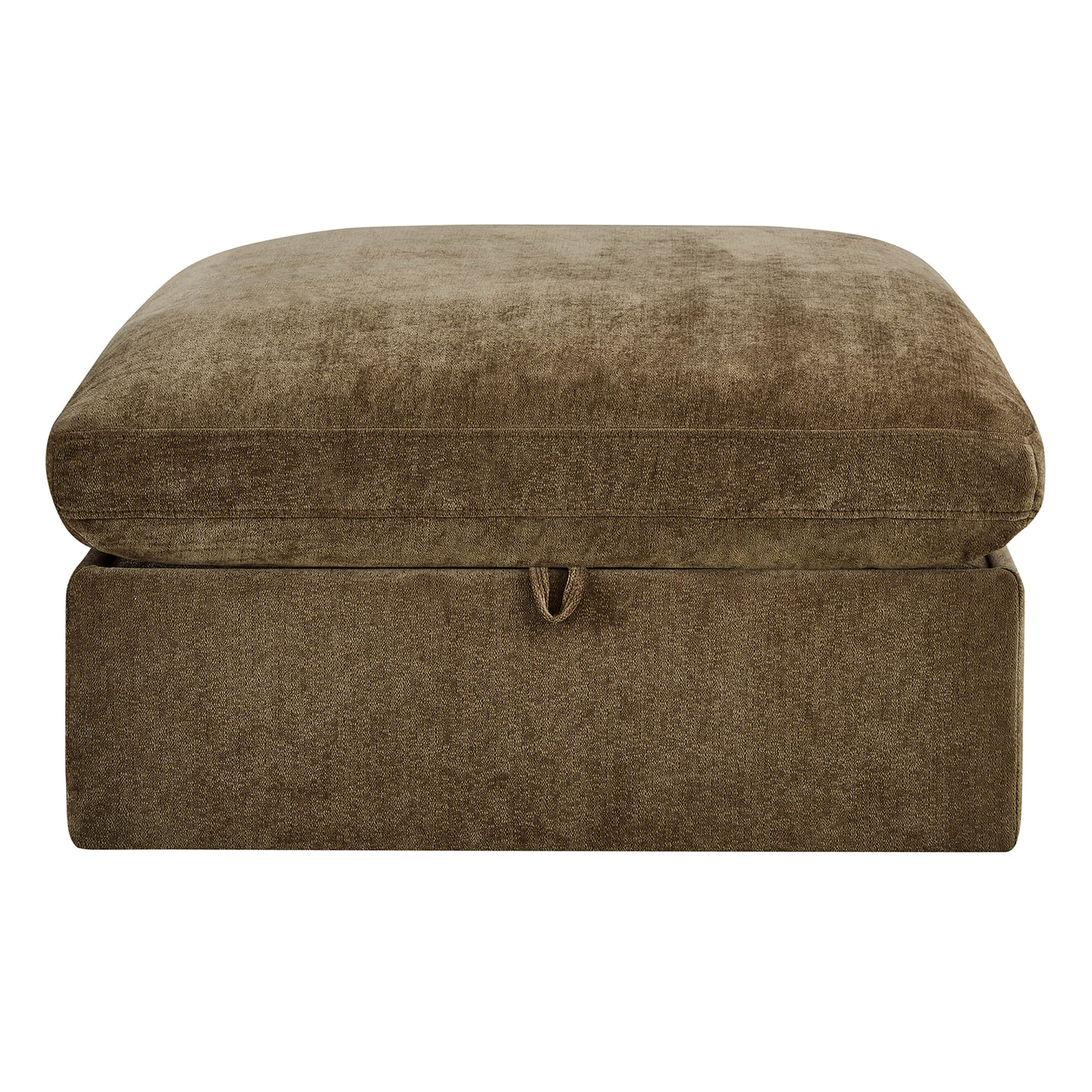 Ivy Modular Performance Fabric Ottoman with Storage