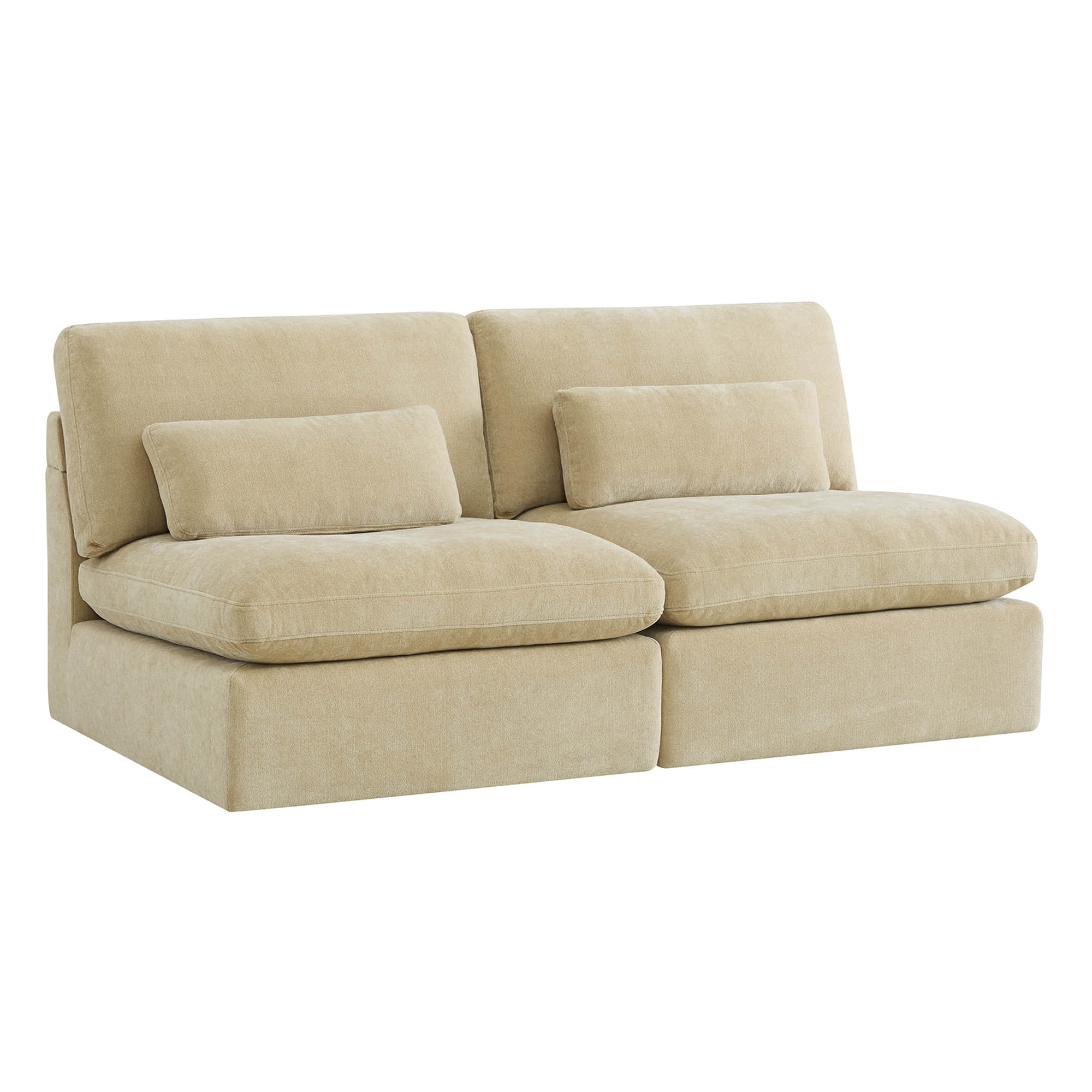 Ivy Modular Armless Chair/2-Seat Armless Sofa