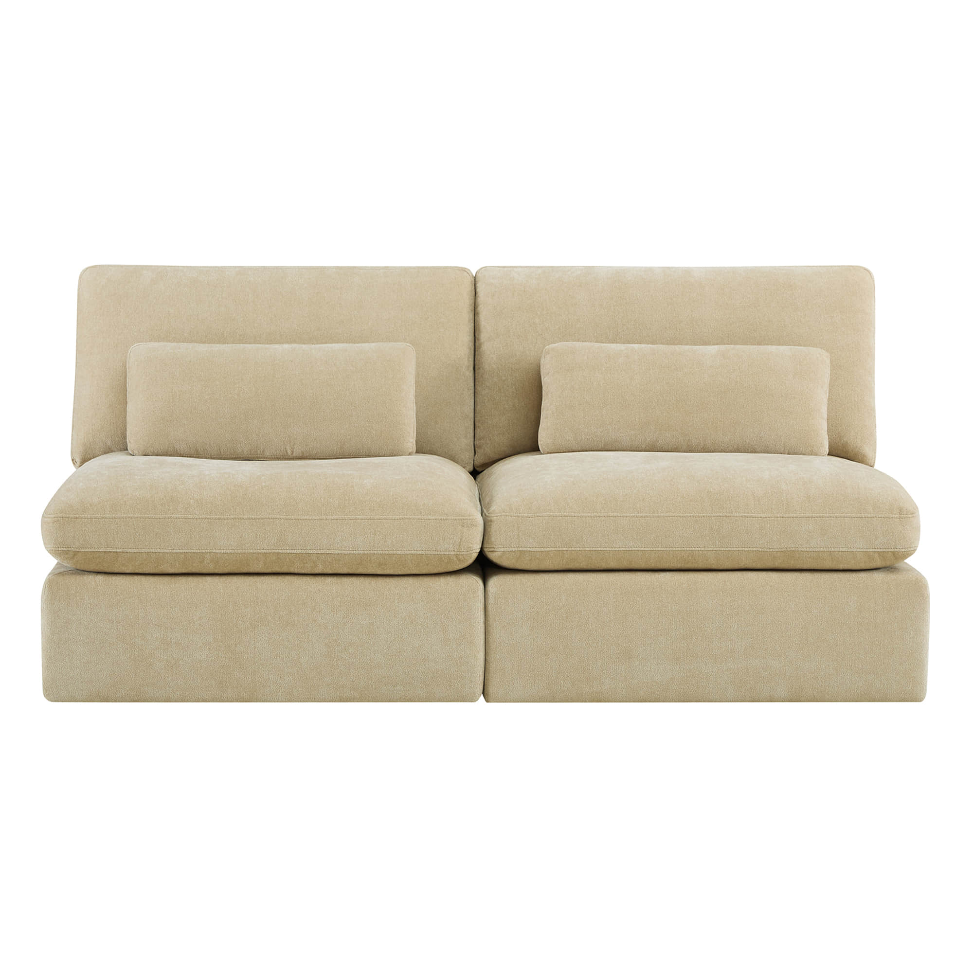 Ivy Modular Armless Chair/2-Seat Armless Sofa