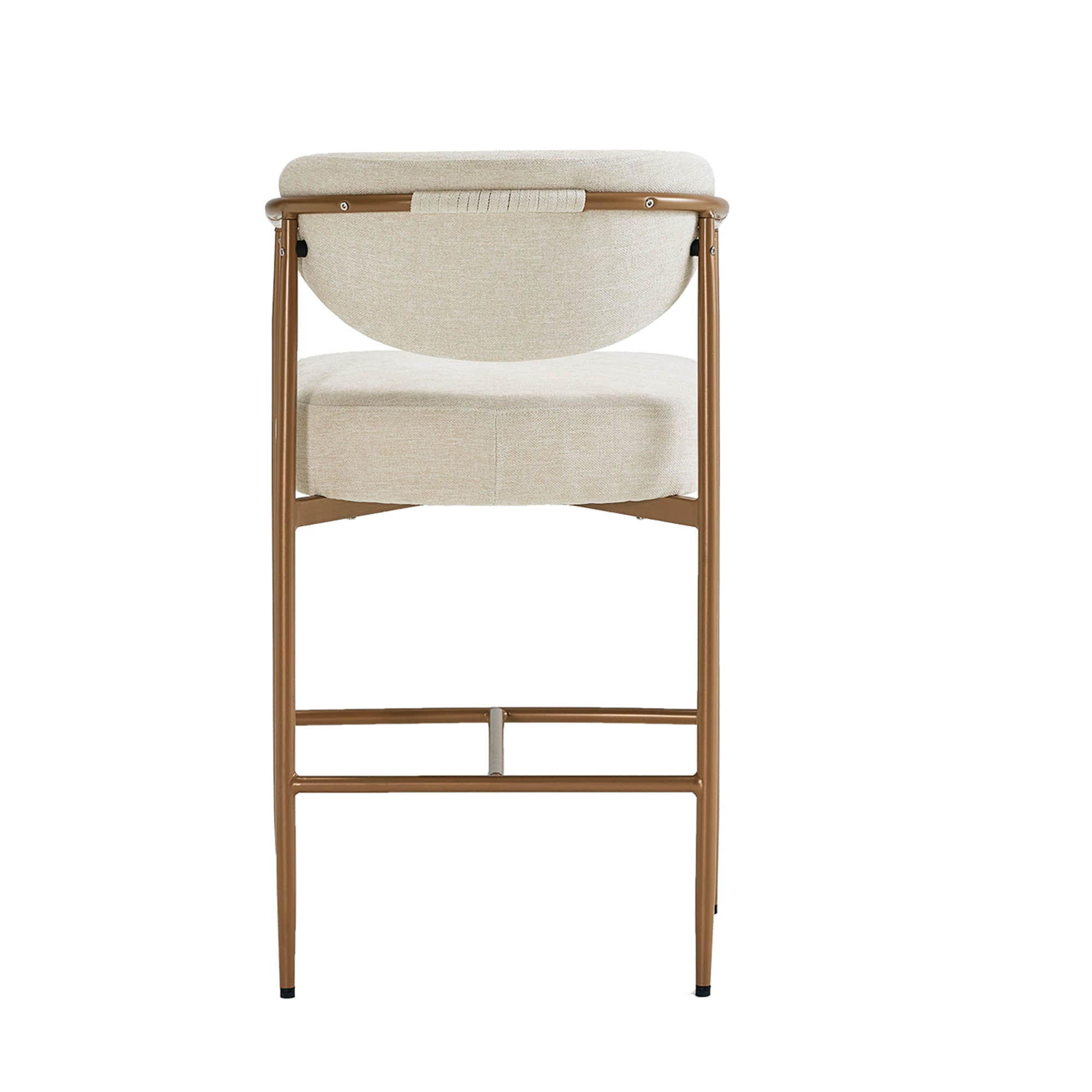 Jade Faux Leather Rope Counter Stool