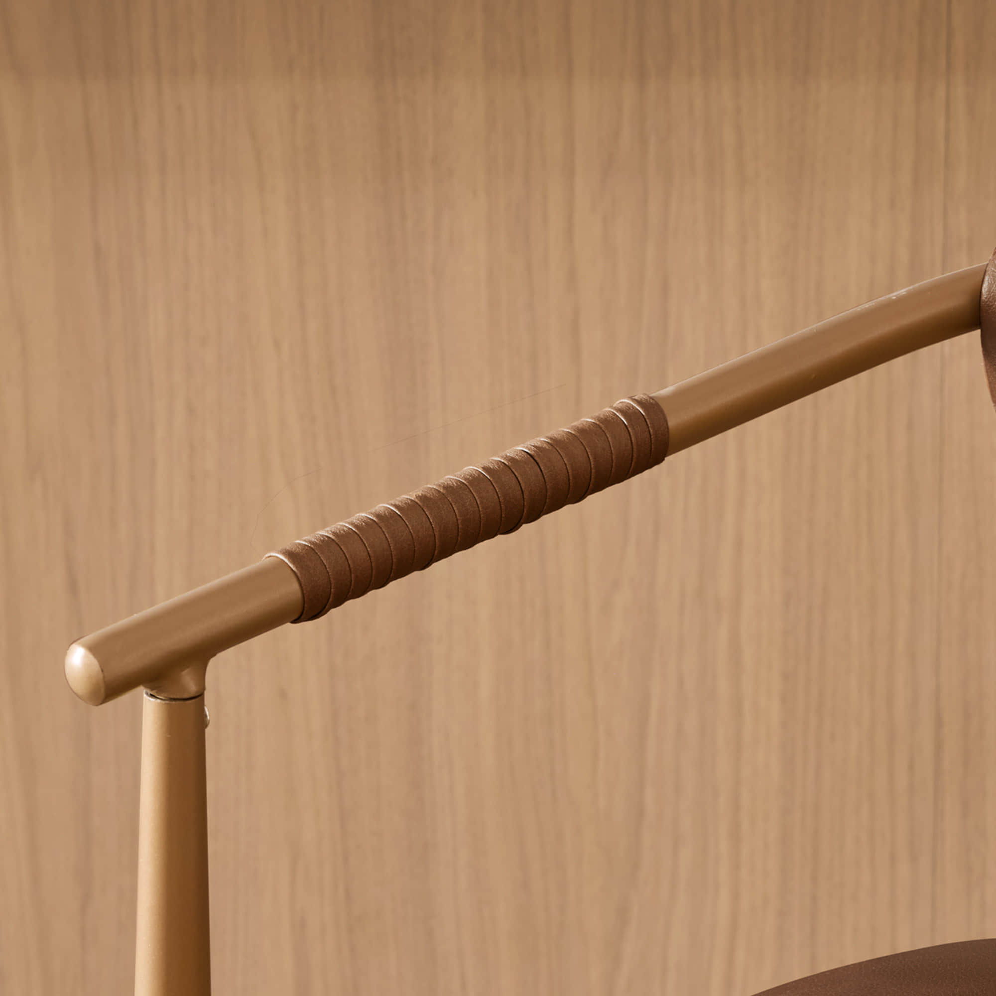 Jade Faux Leather Rope Counter Stool