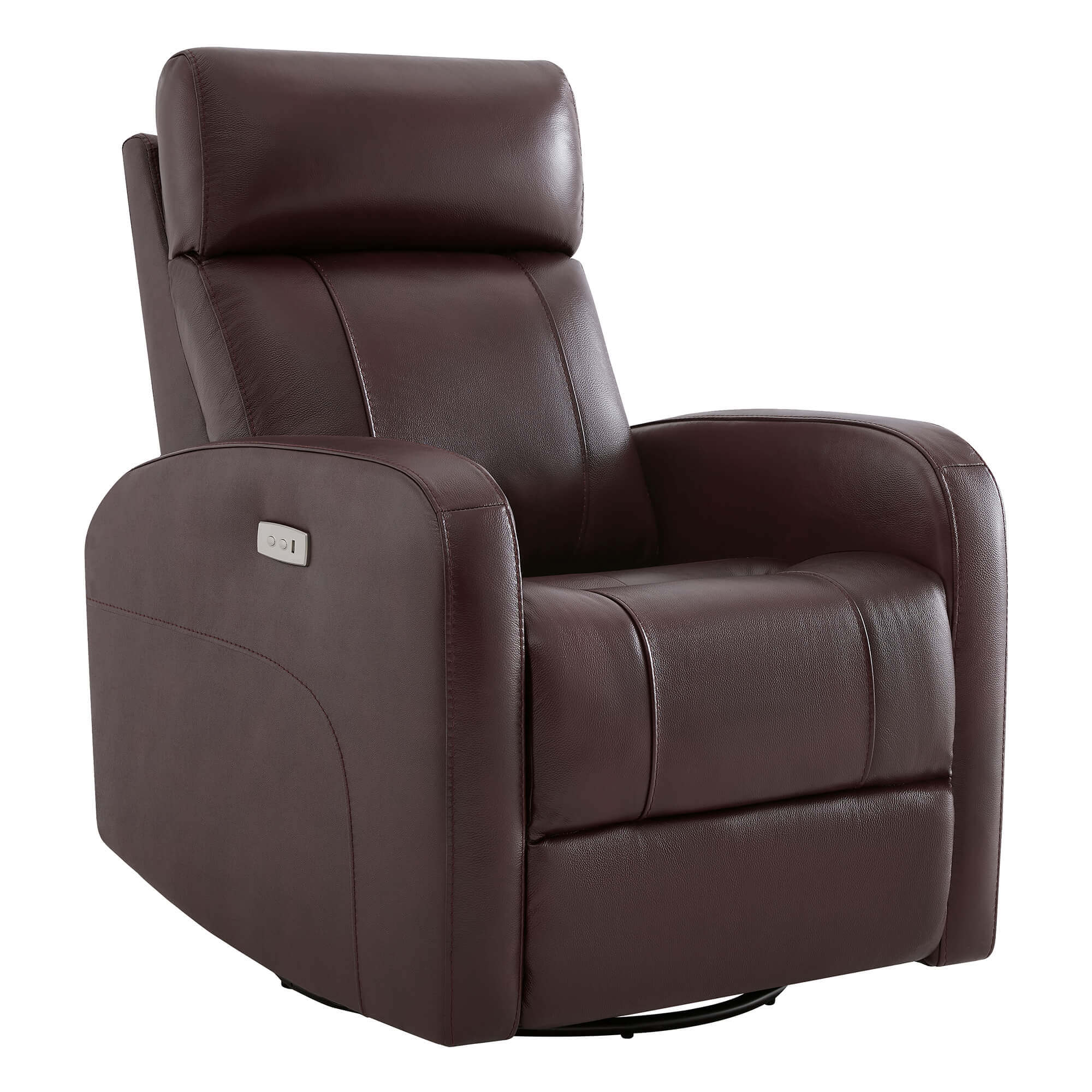 Joy Power Swivel Recliner with Manual Headrest