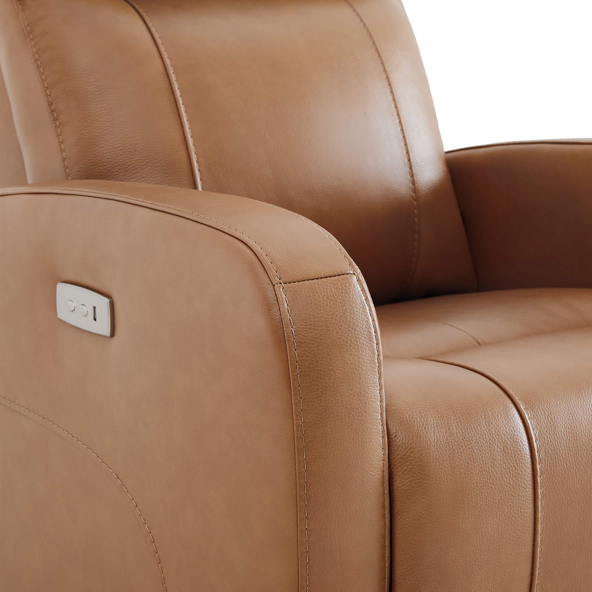 Joy Power Swivel Recliner with Manual Headrest