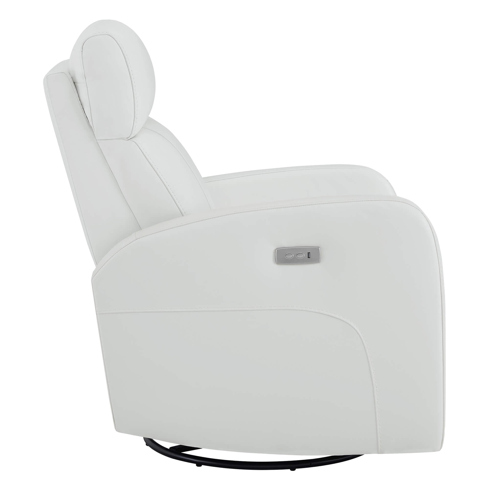 Joy Power Swivel Recliner with Manual Headrest