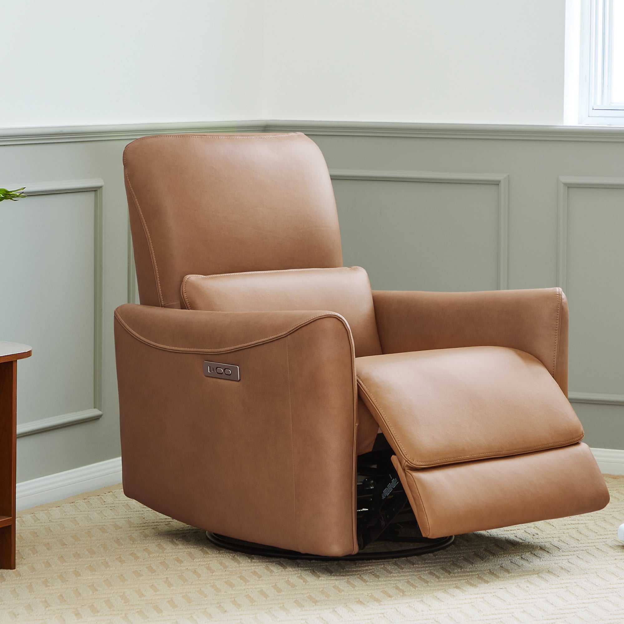 Tracee Power Swivel Nursery Glider Recliner