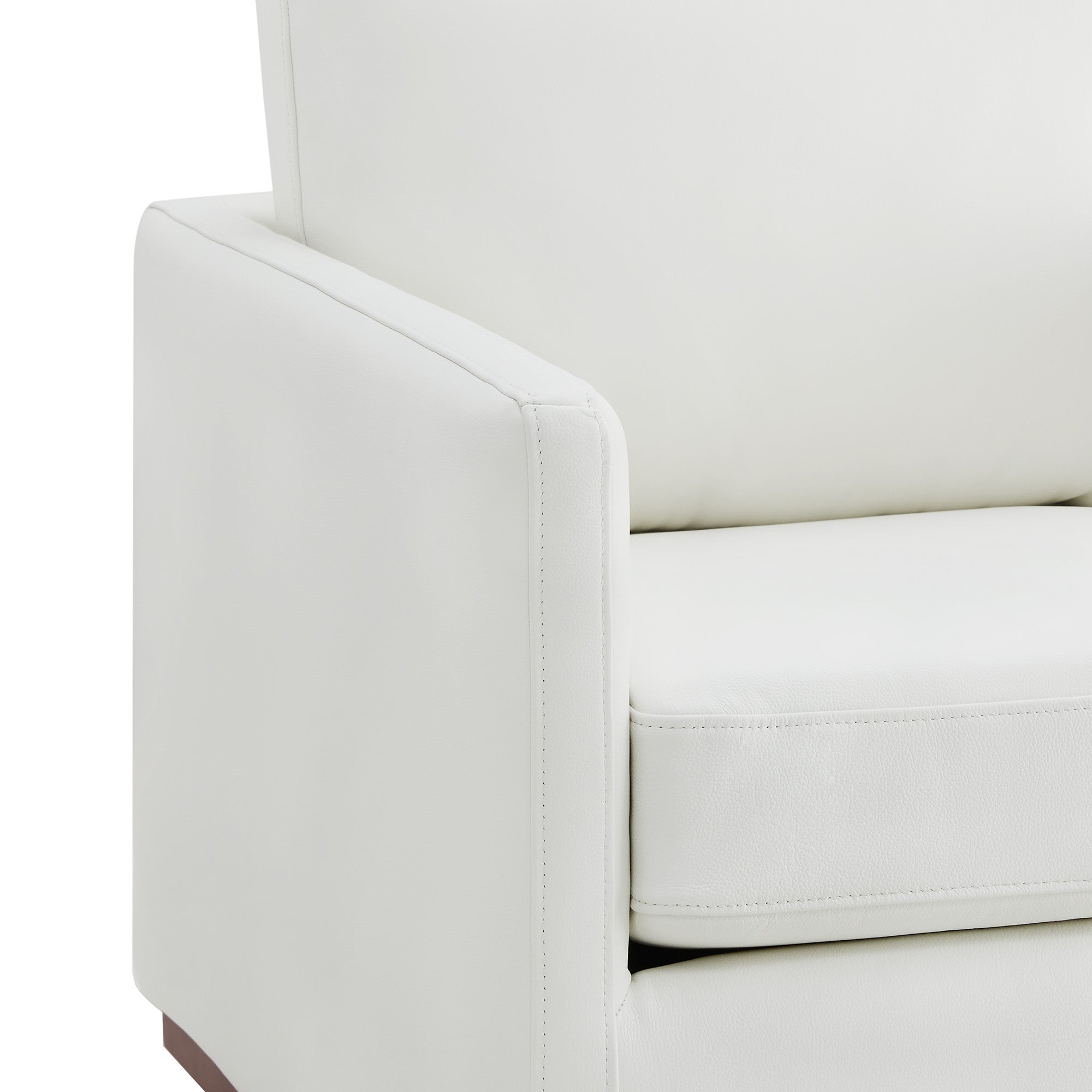 Henry Swivel Accent Chair with Wood Base