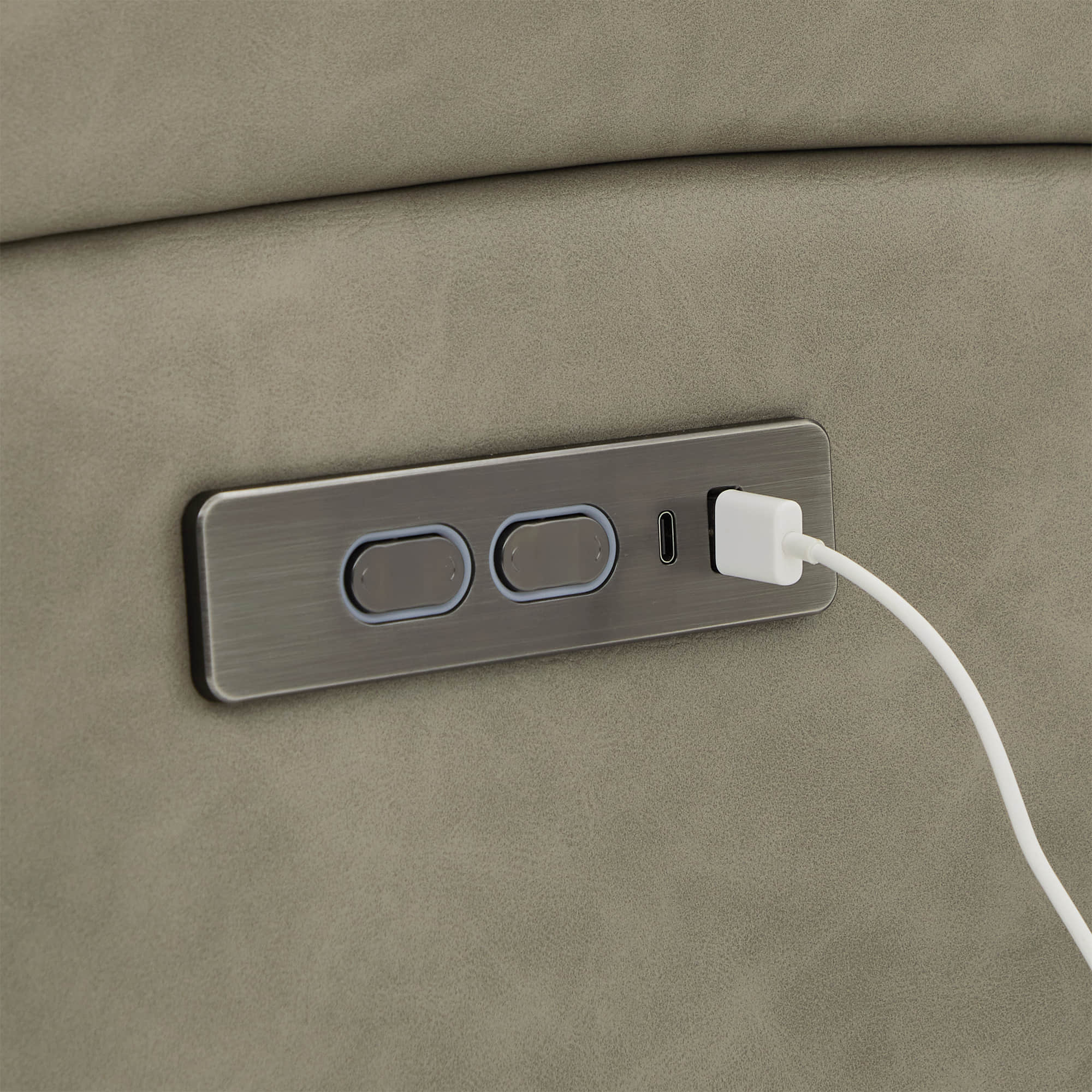 Keni Wall Hugger Power Recliner with Power Headrest