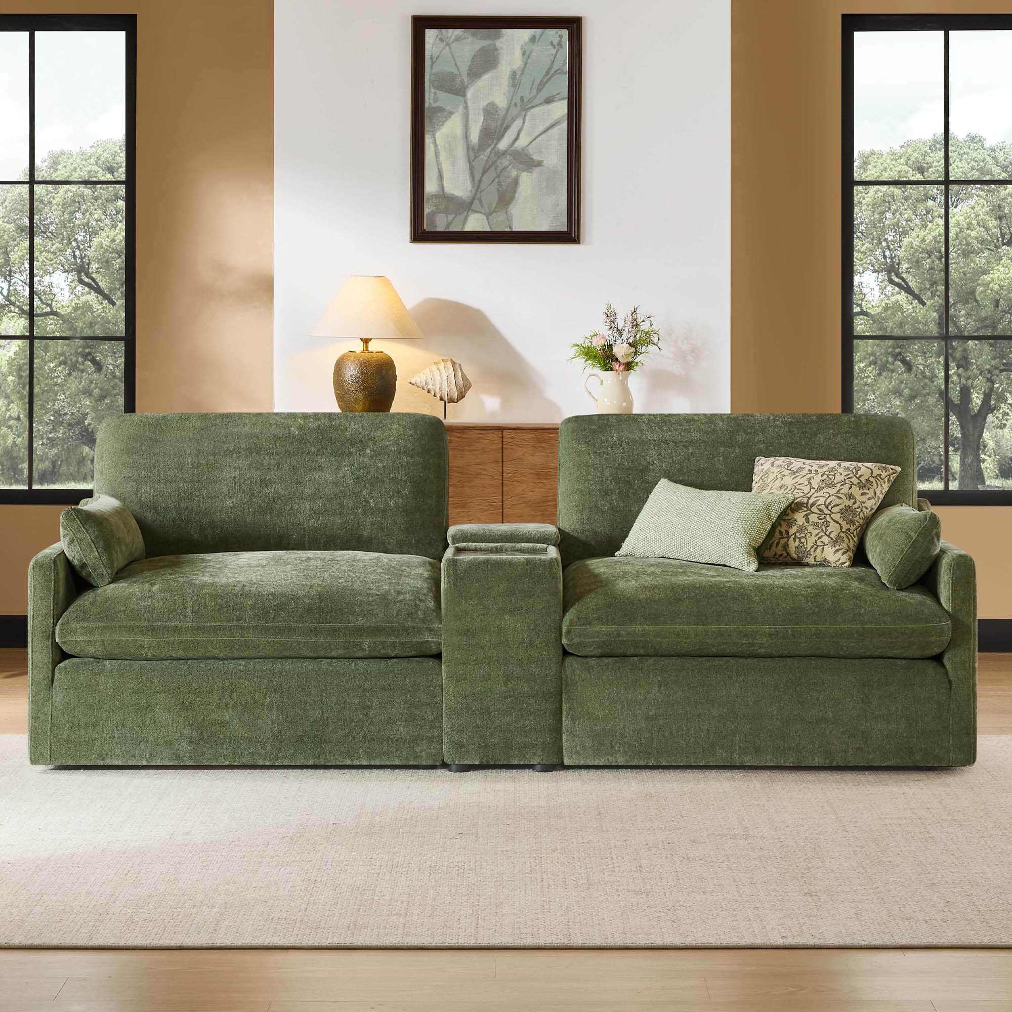 Kenna 6 Seat Modular Sofa Pit Sectional