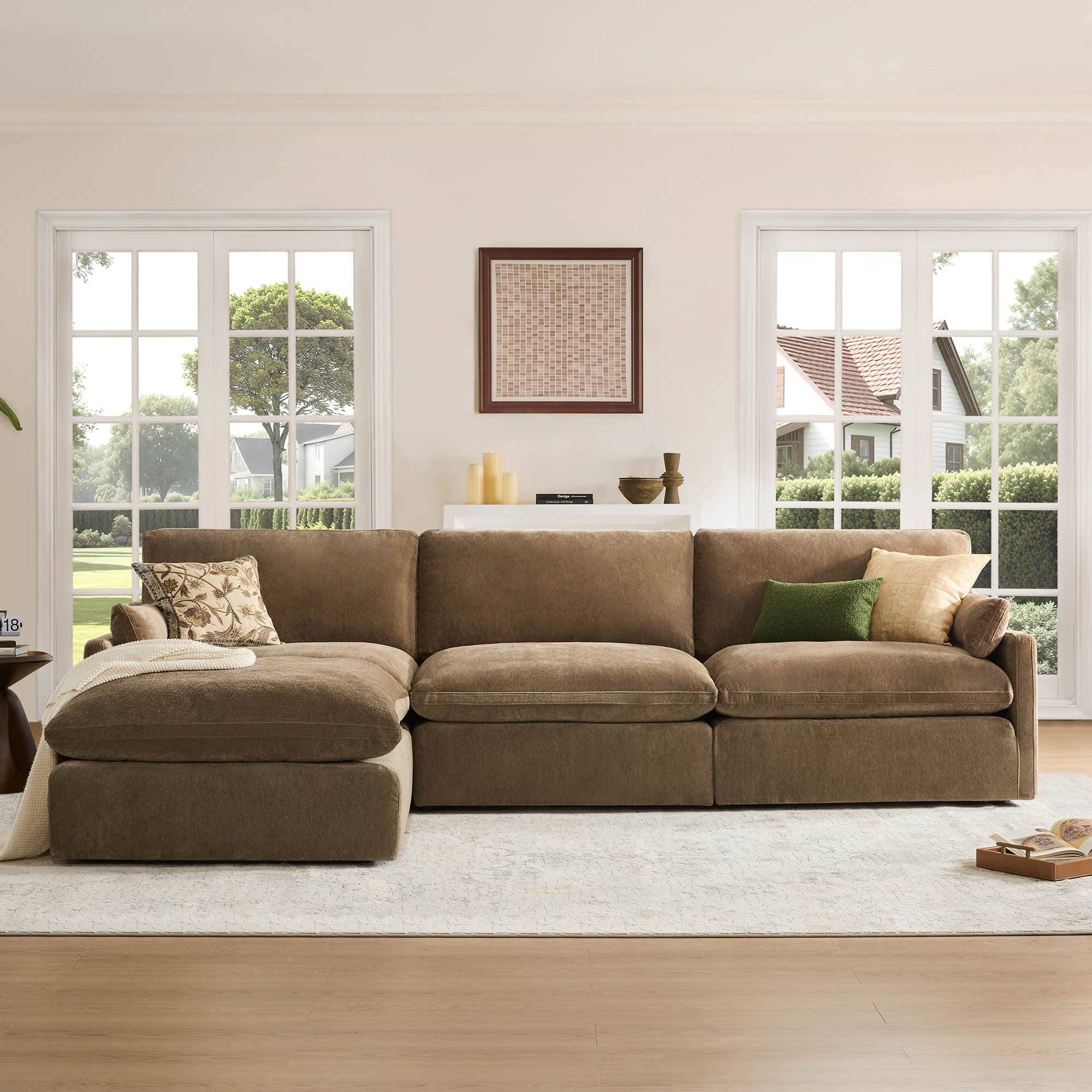 Kenna 6 Seat Modular Sofa Pit Sectional