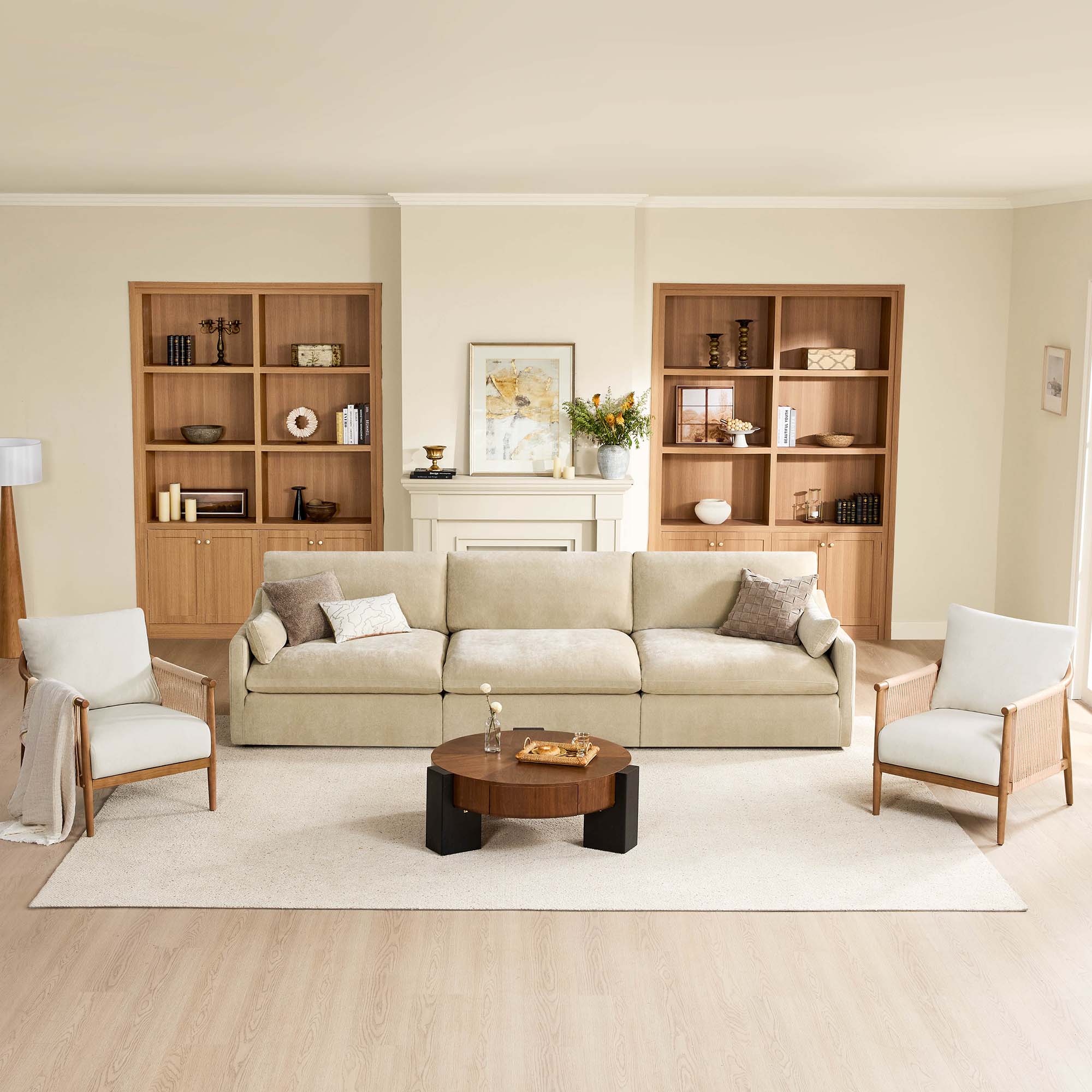 Kenna 6 Seat Modular Sofa Pit Sectional