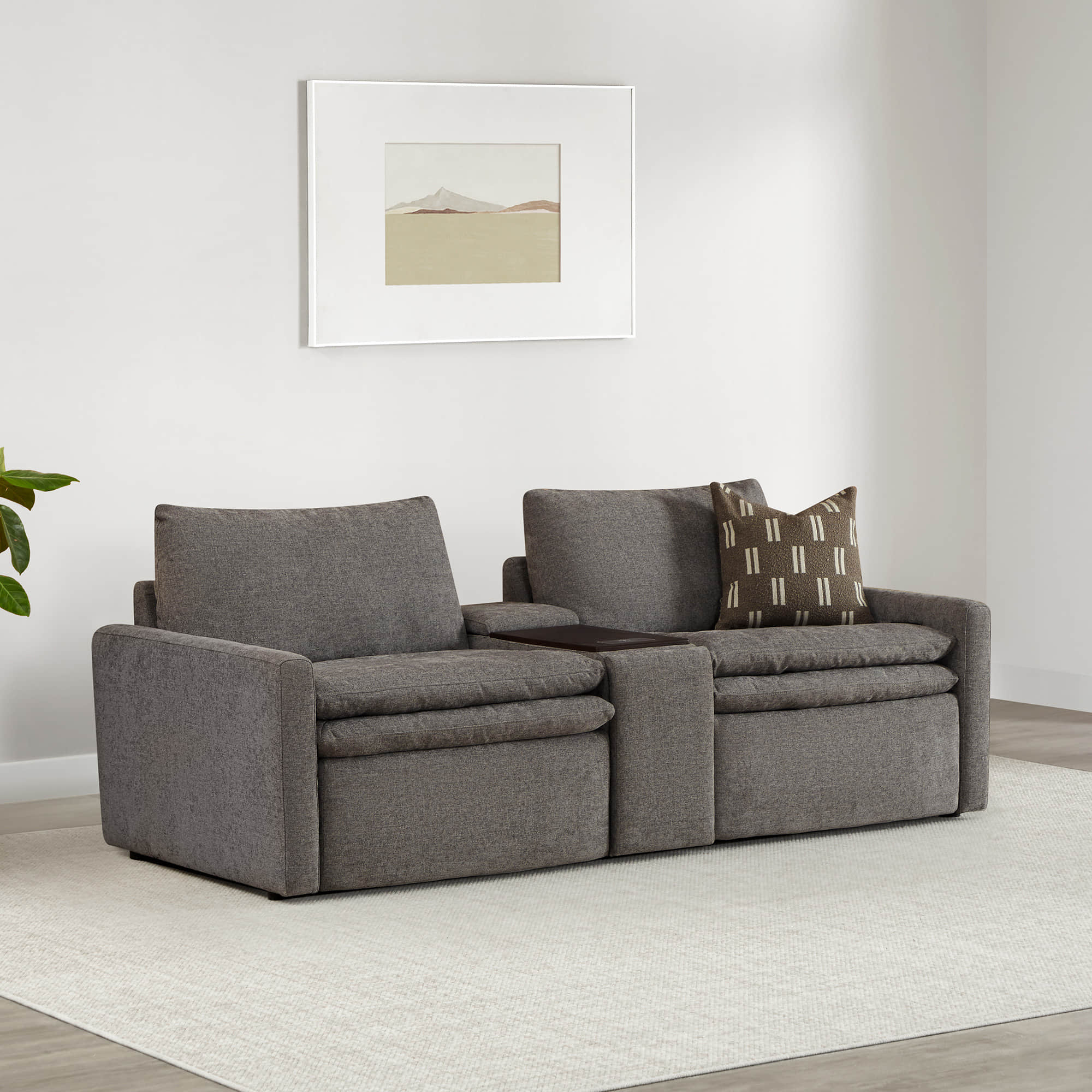 Ohana 2-Seat Zero Gravity Modular Reclining Sofa