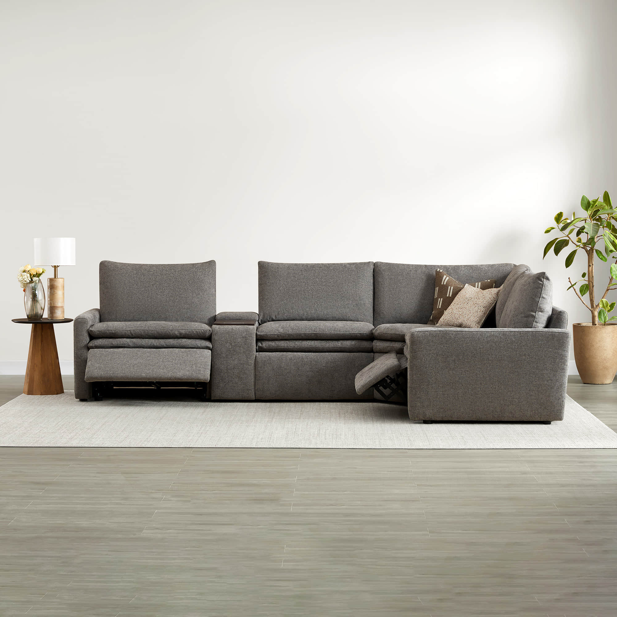 Ohana 4-Seat Zero Gravity Modular Reclining Sofa