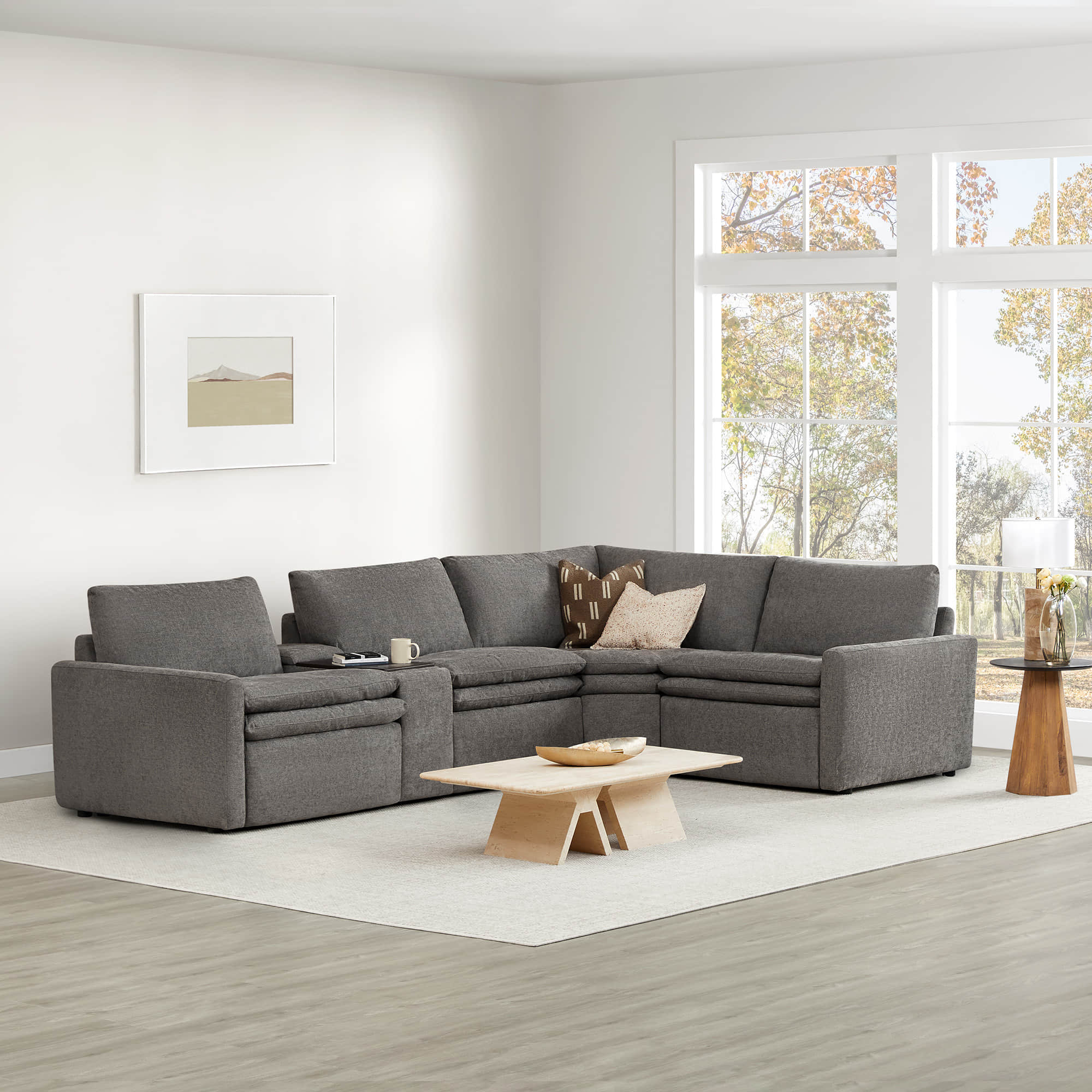 Ohana 4-Seat Zero Gravity Modular Reclining Sofa