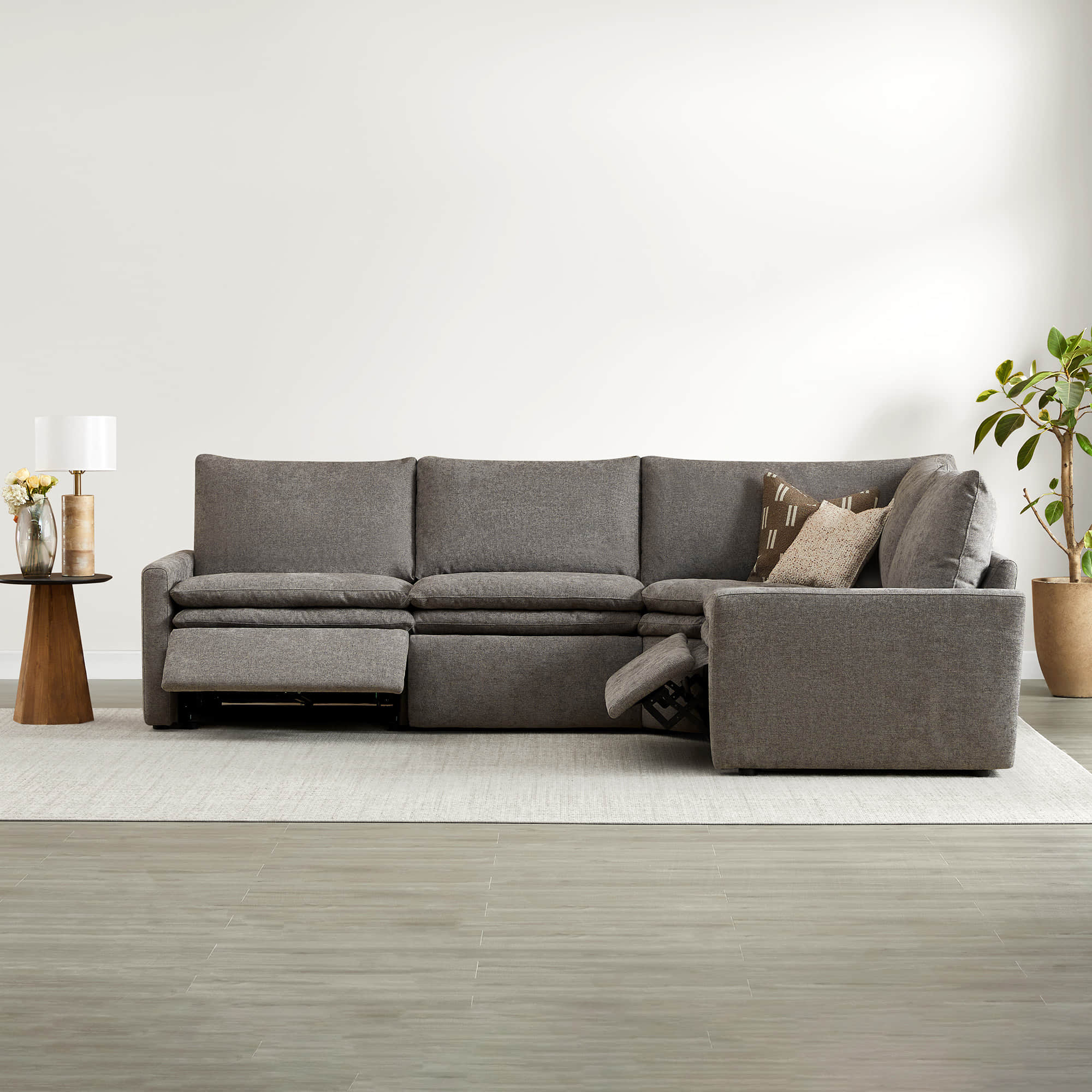 Ohana 4-Seat Zero Gravity Modular Reclining Sofa