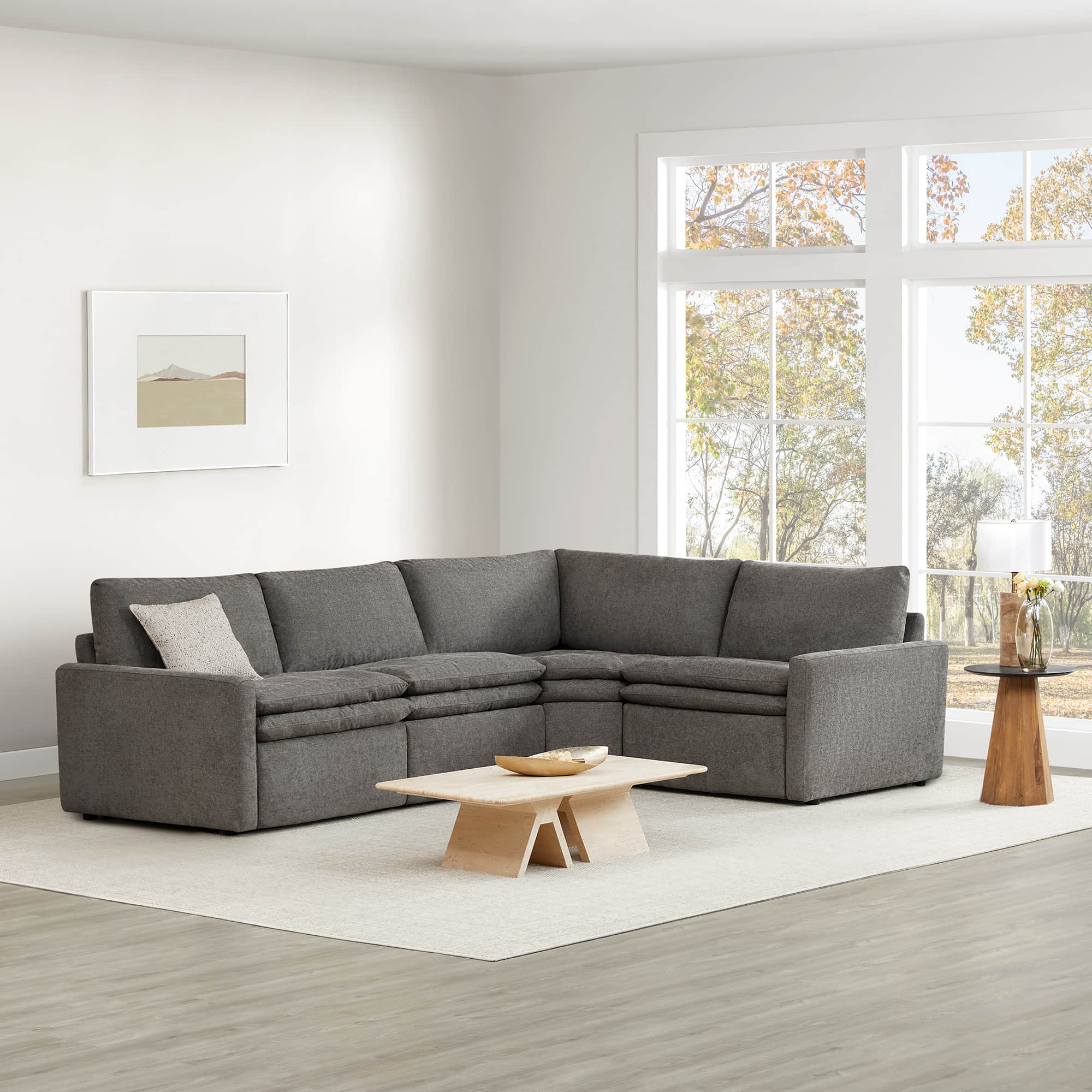Ohana 4-Seat Zero Gravity Modular Reclining Sofa