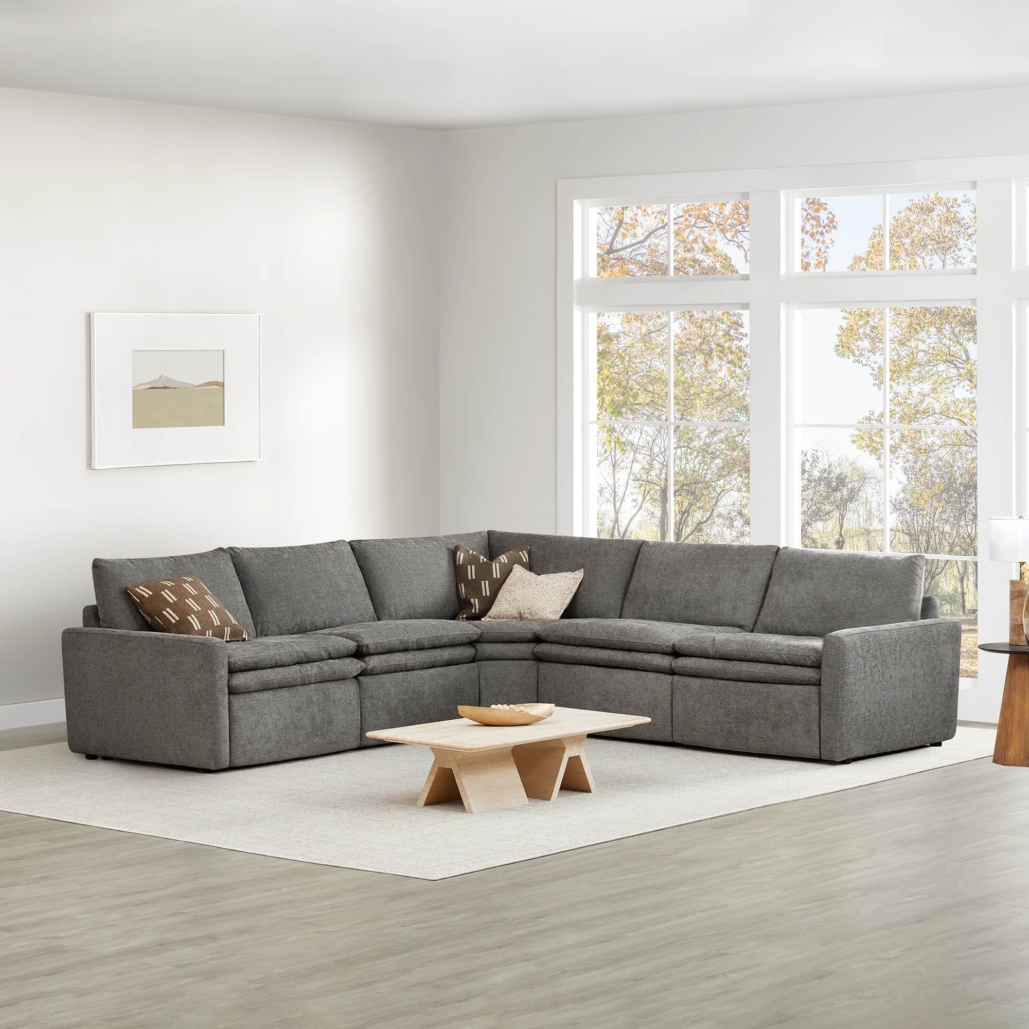 Ohana 5-Seat Zero Gravity Modular Reclining Sofa