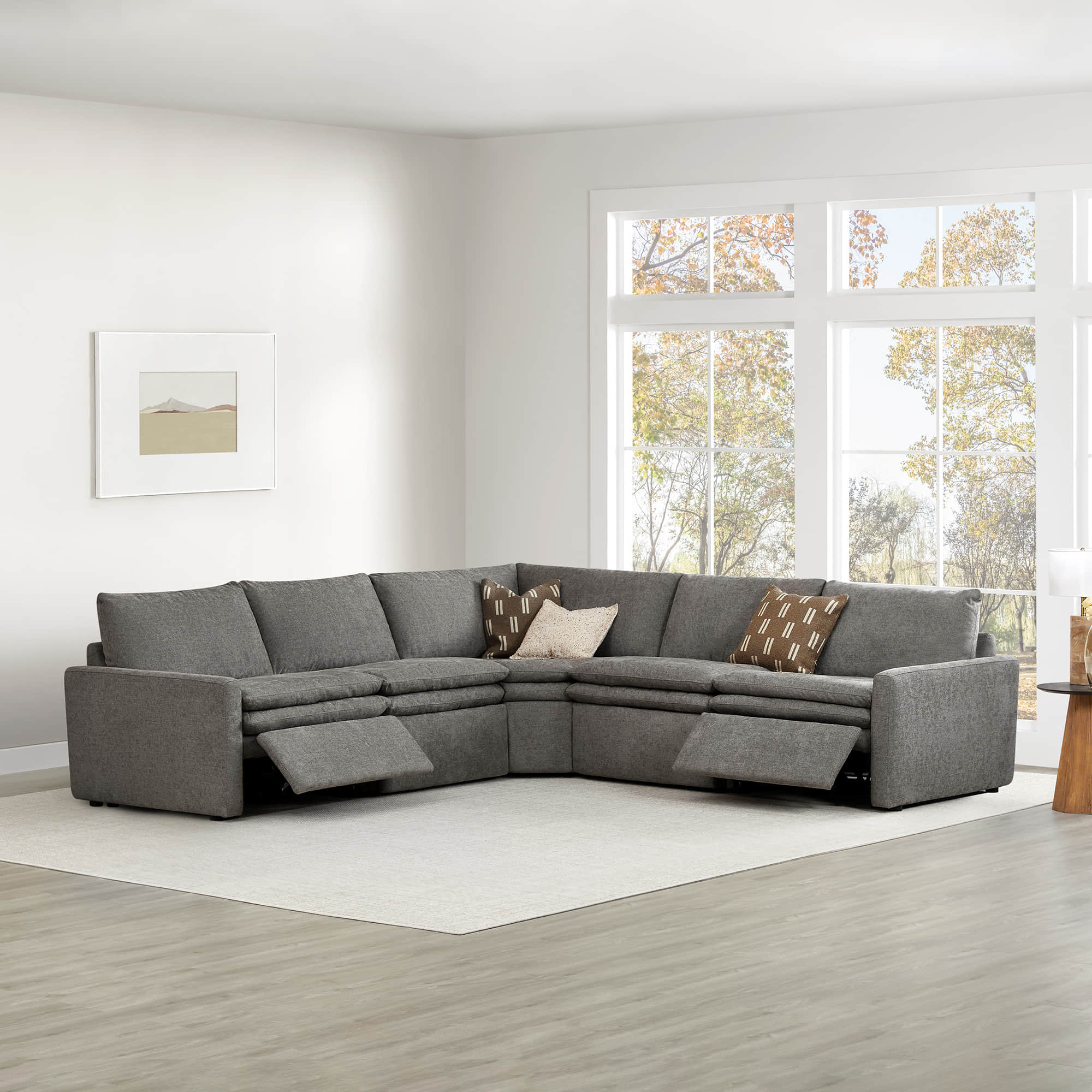 Ohana 5-Seat Zero Gravity Modular Reclining Sofa
