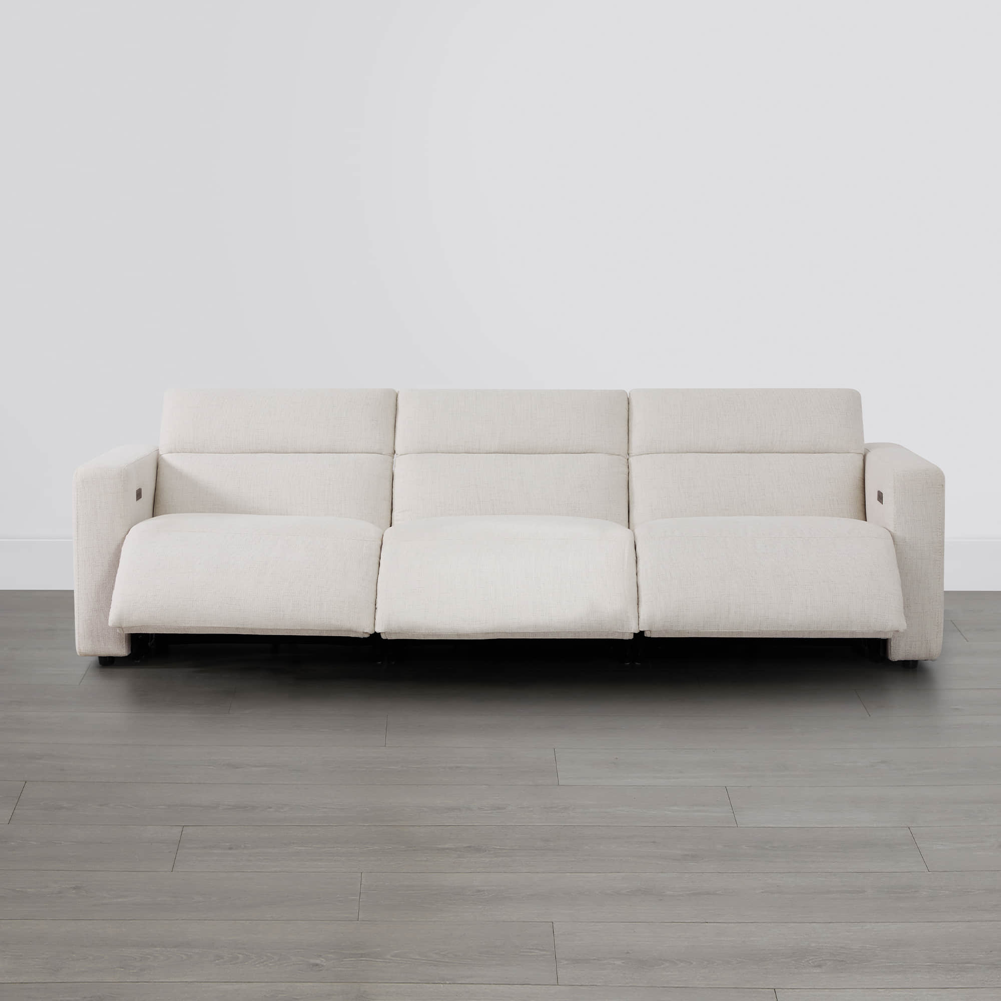 Oliver 3-Seat Wall-hugger Reclining Sectional Sofa with Power Headrest