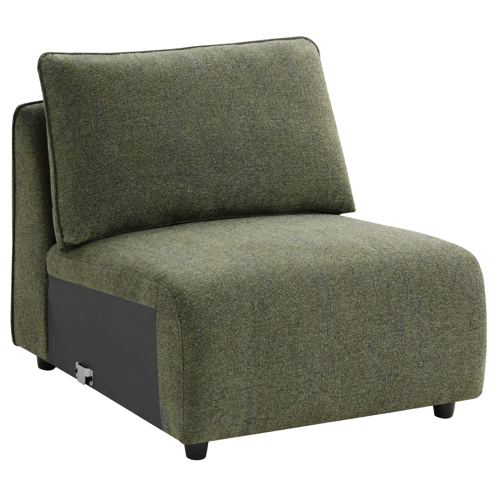 Teleri 3-seat Modular Curved Sofa with Wood Leg