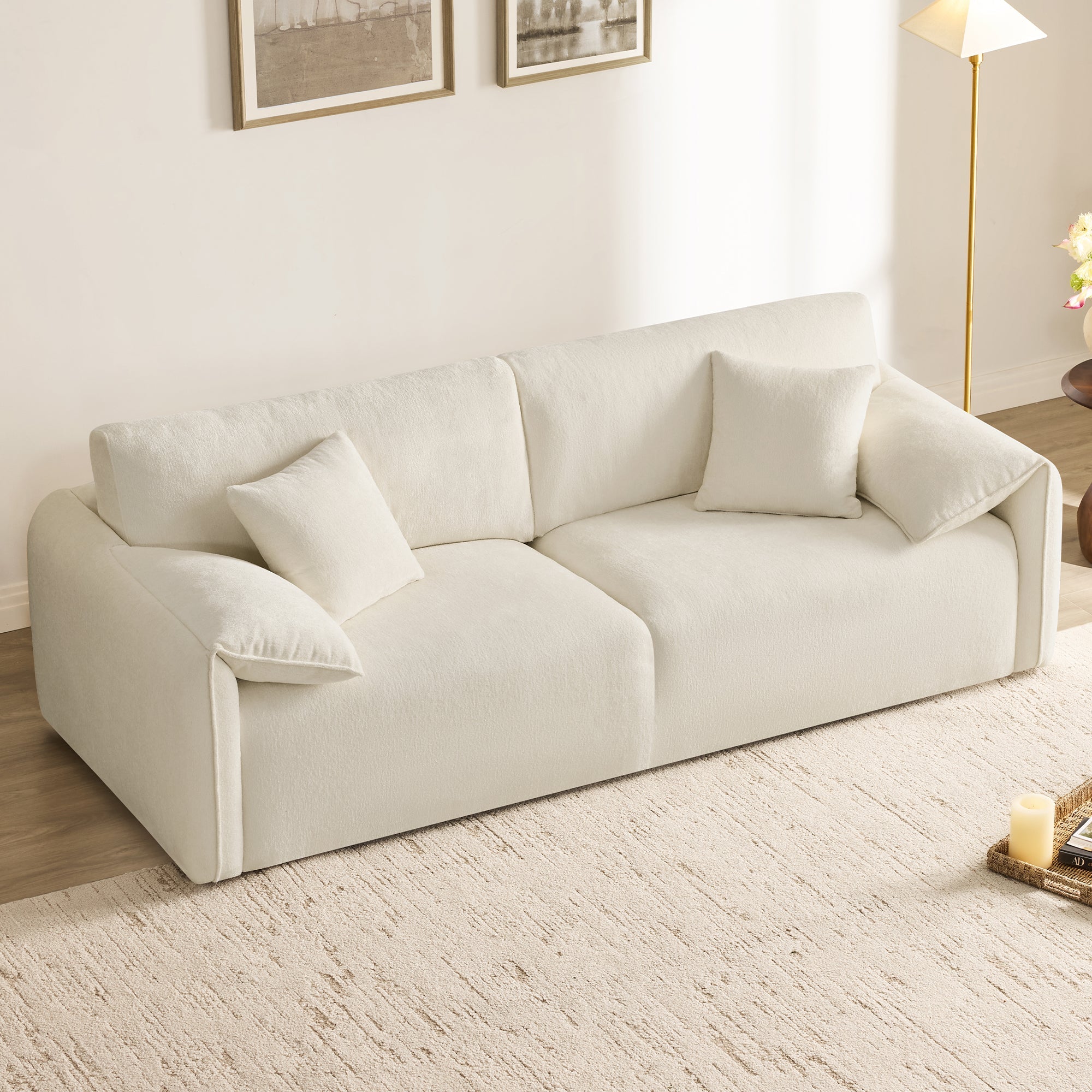 Winsley 3-Seat Sofa with Ottoman, Configurable Pit Sectional