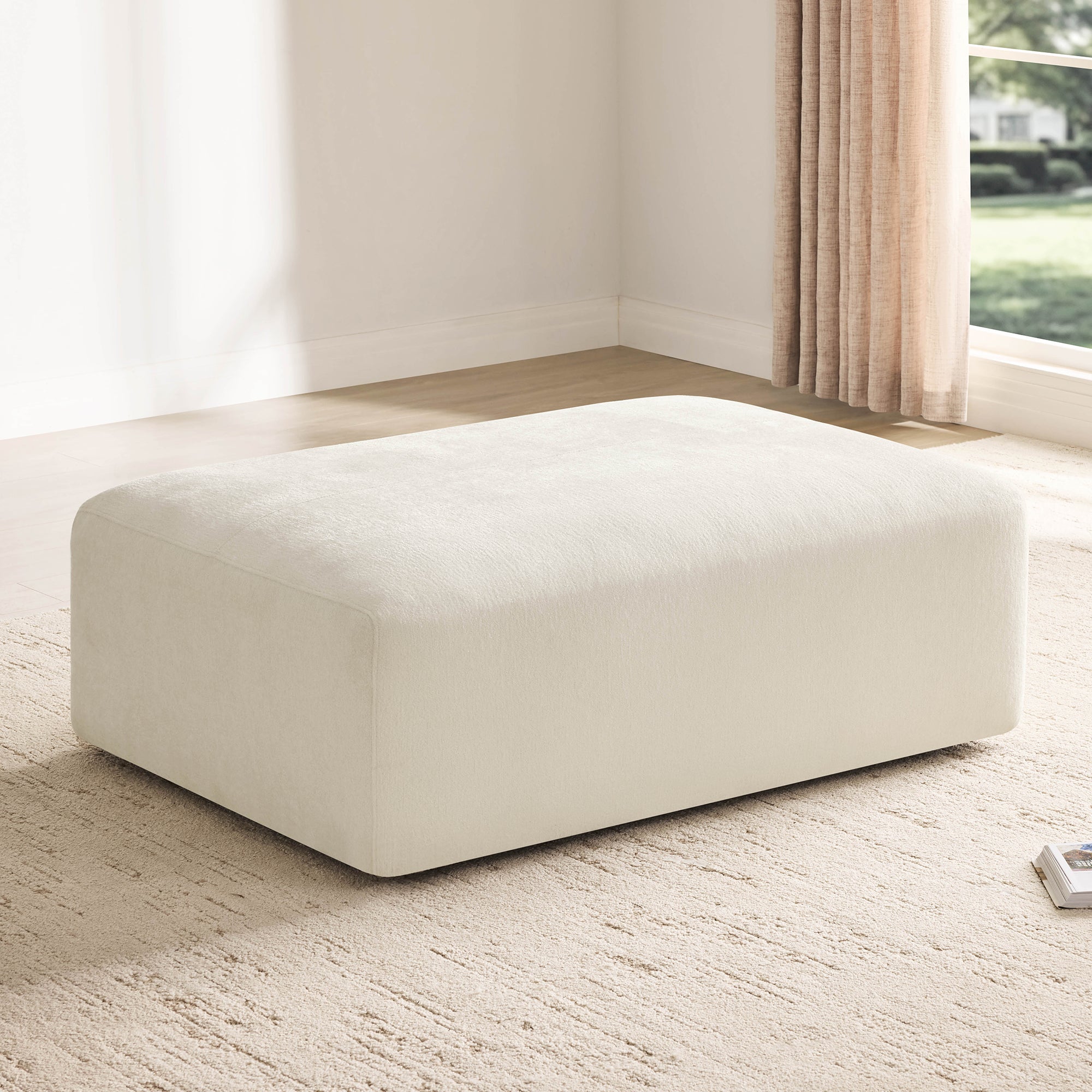 Winsley 3-Seat Sofa with Ottoman, Configurable Pit Sectional