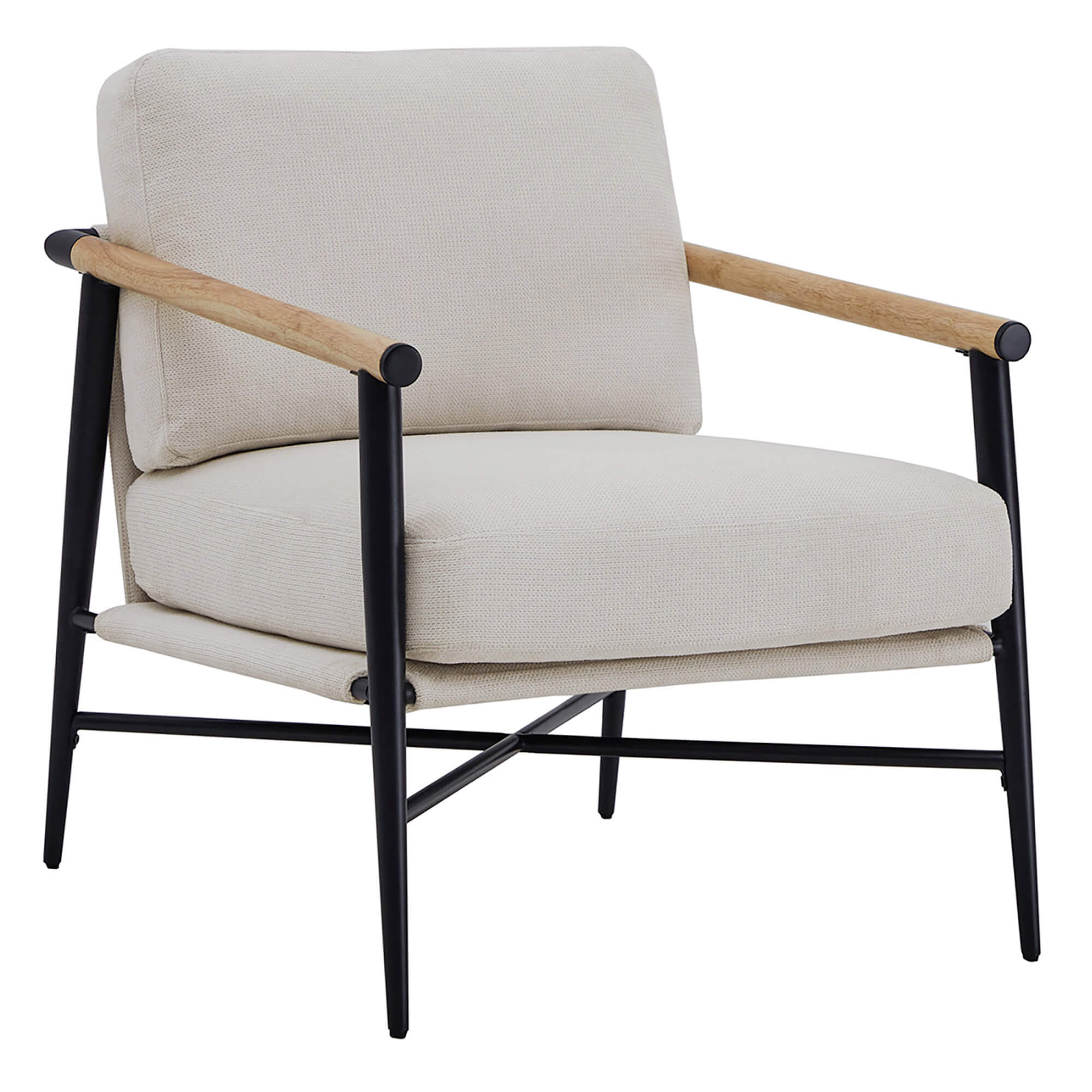 Fauteuil d'appoint moderne Charlotte
