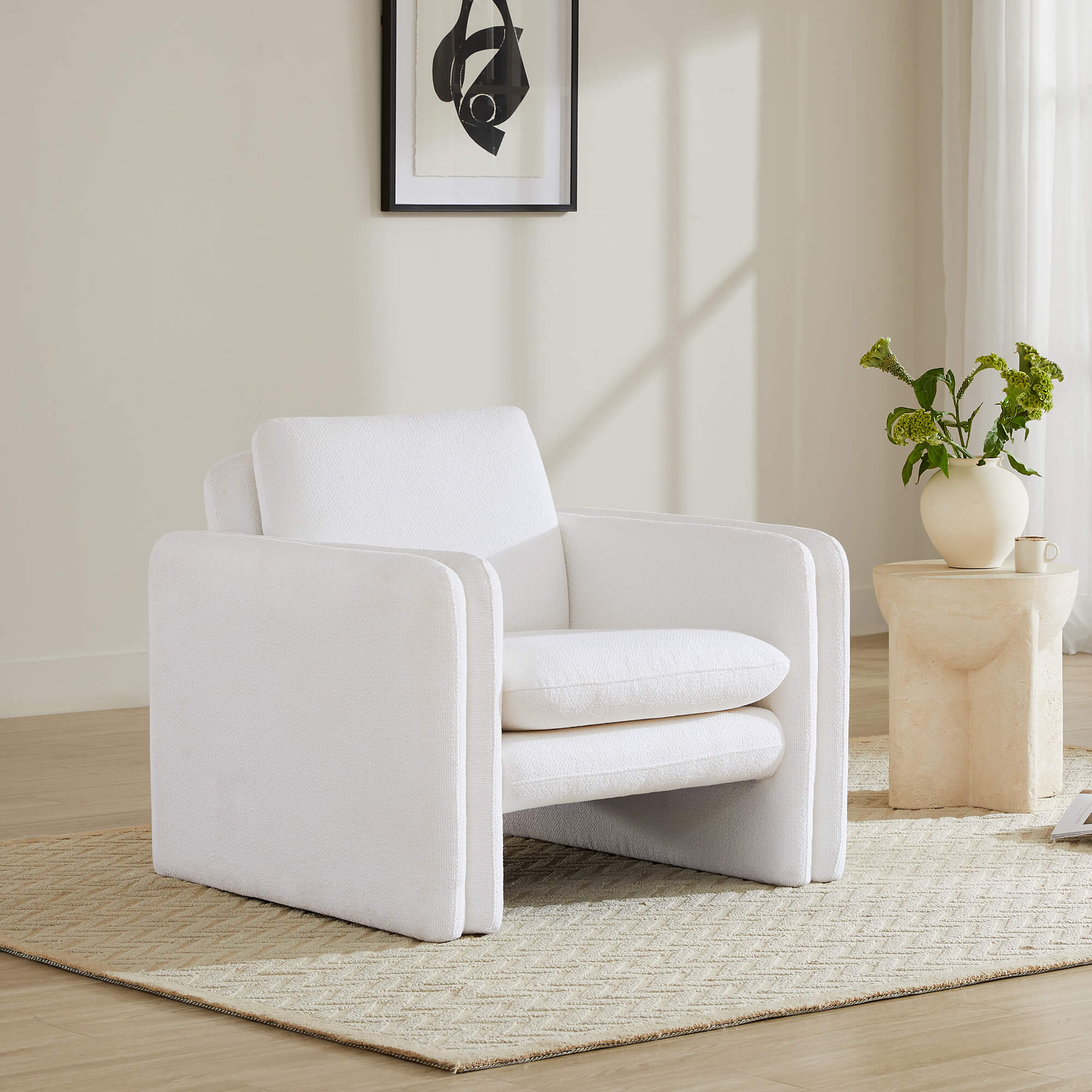 Fauteuil de salon moderne Kallen