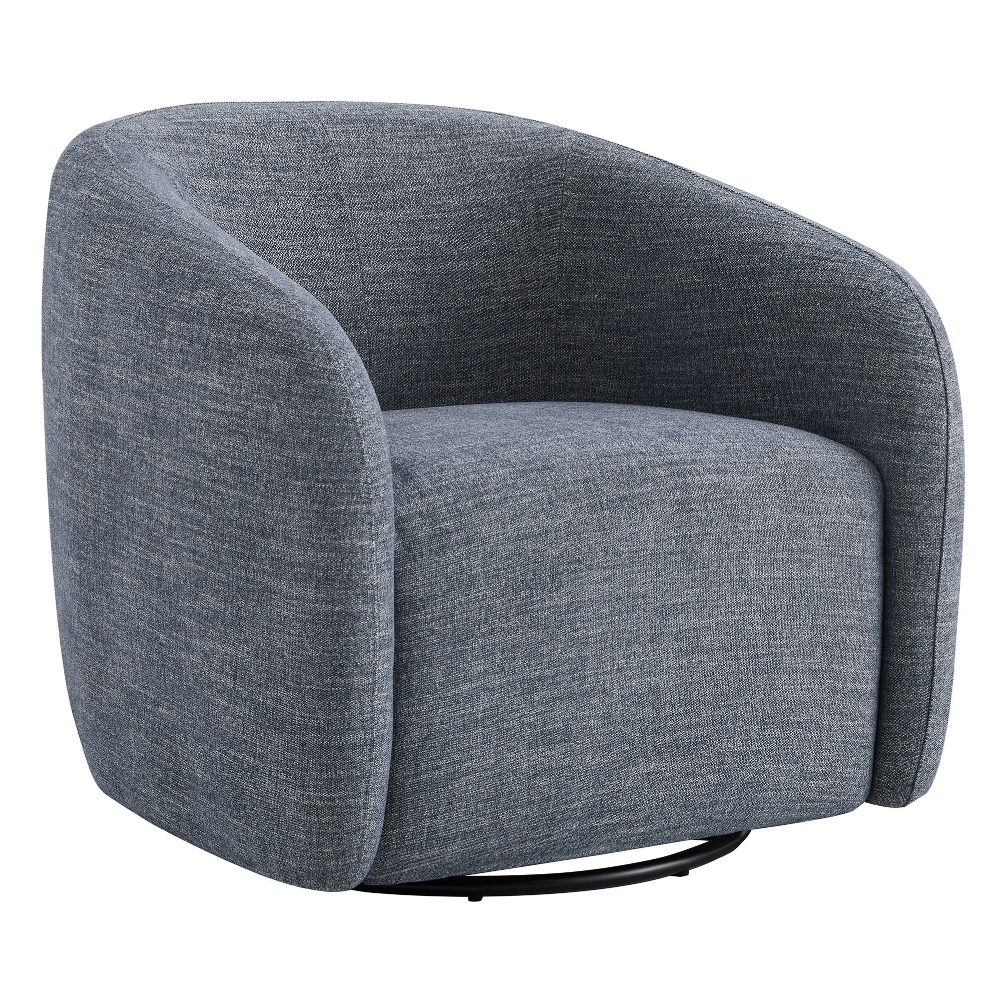 Fauteuil pivotant d'appoint moderne Bella