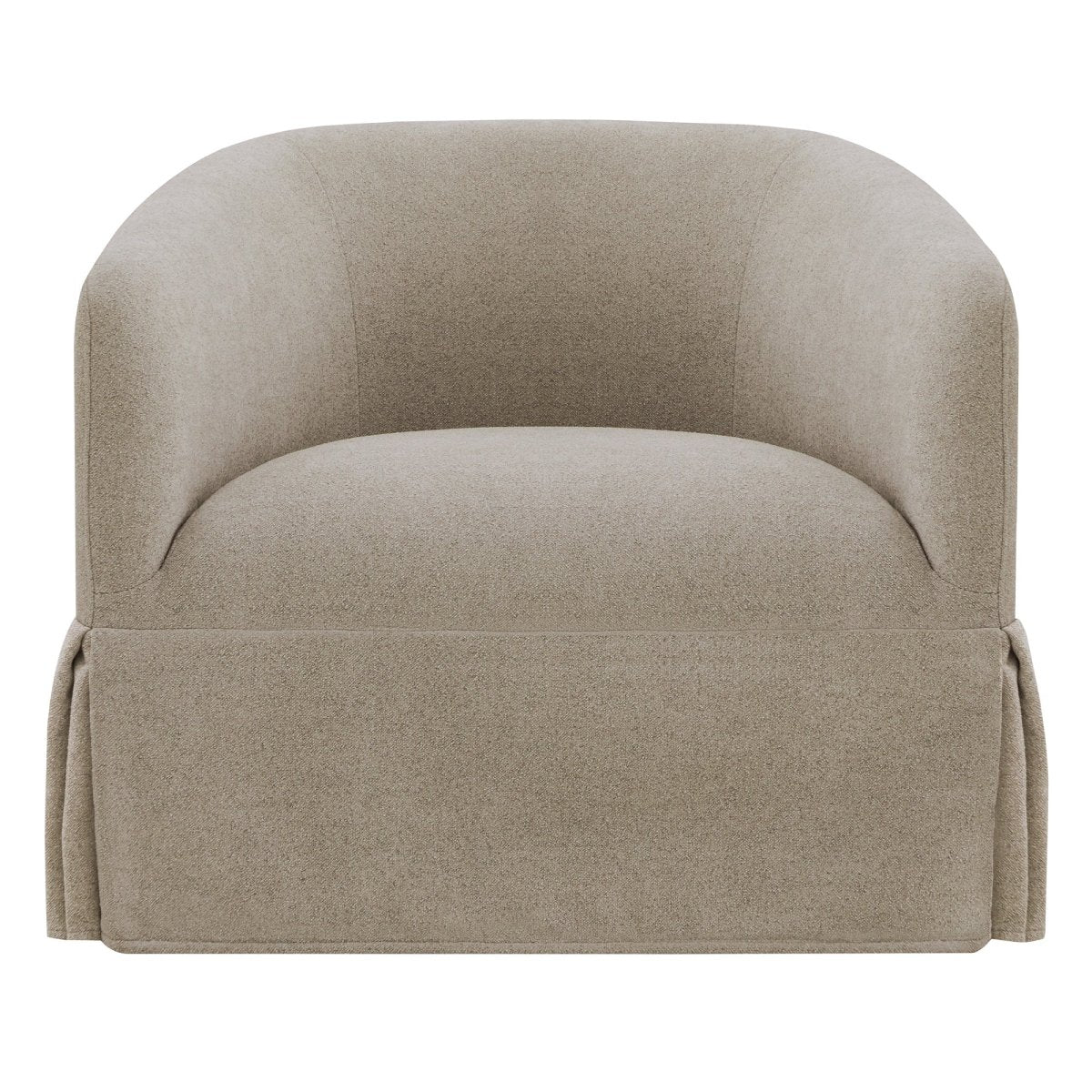 EllaGrace Slipcovered Swivel Armchair