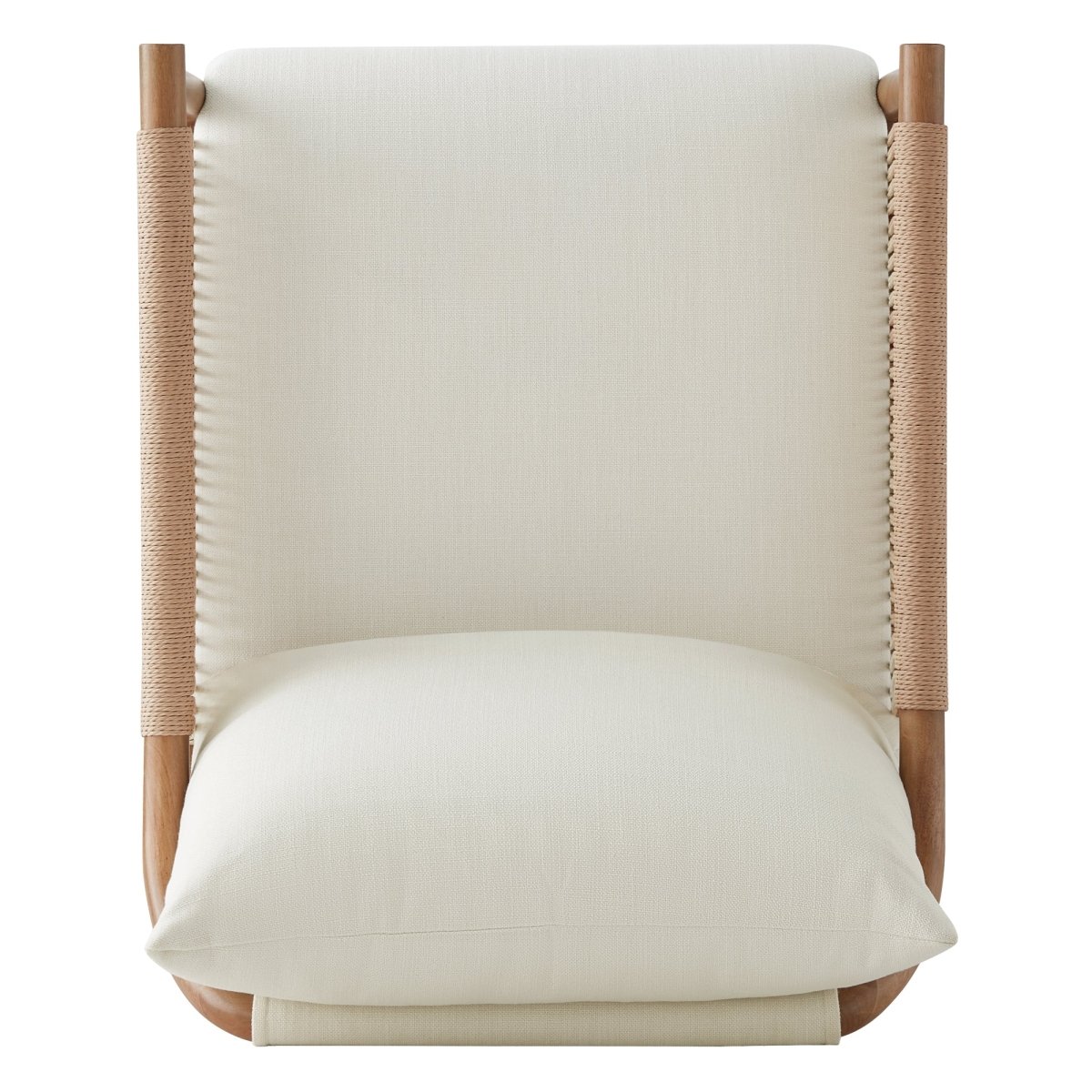 Fauteuil d'appoint en corde moderne Sienna