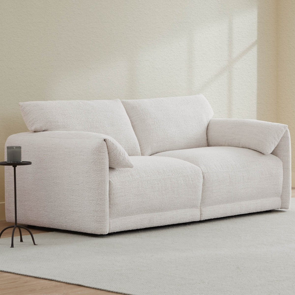 Josie Performance Boucle 2-Piece Modular Sofa  (80.3'')