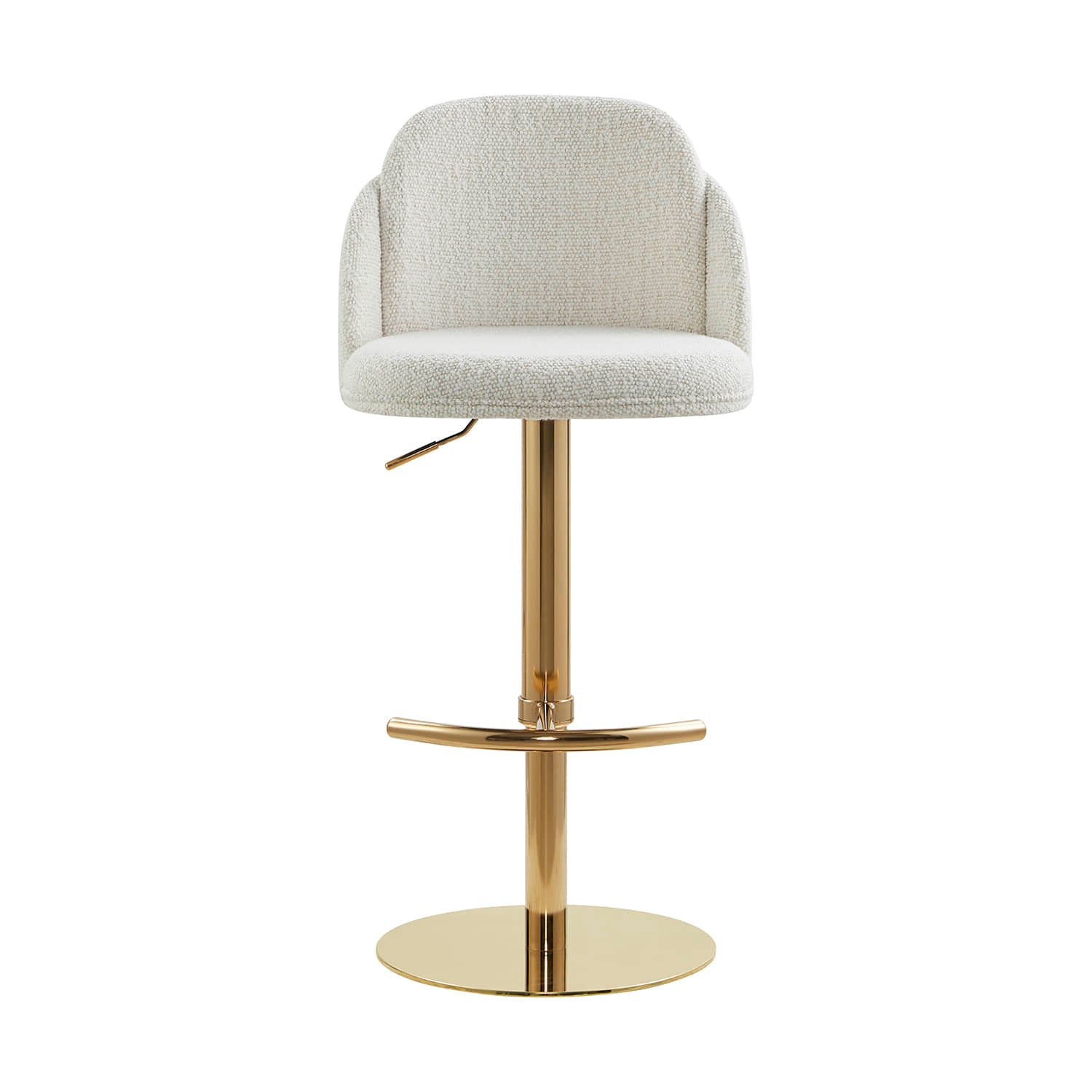 Blythe Upholstered Adjustable Height Swivel Bar & Counter Stools