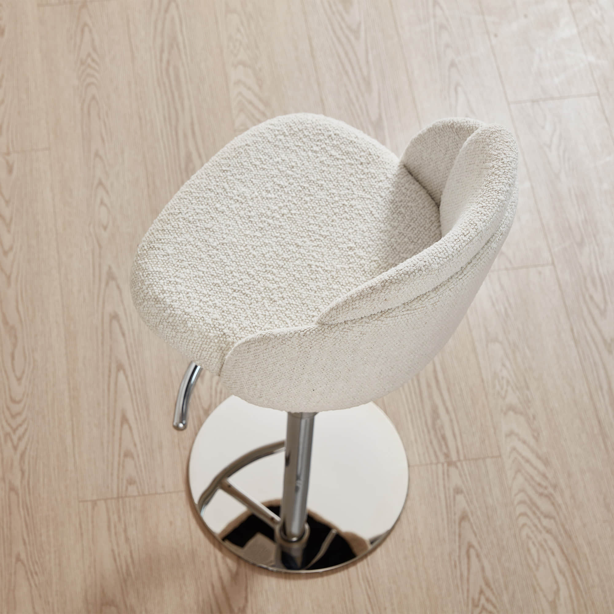 Blythe Upholstered Adjustable Height Swivel Bar & Counter Stools