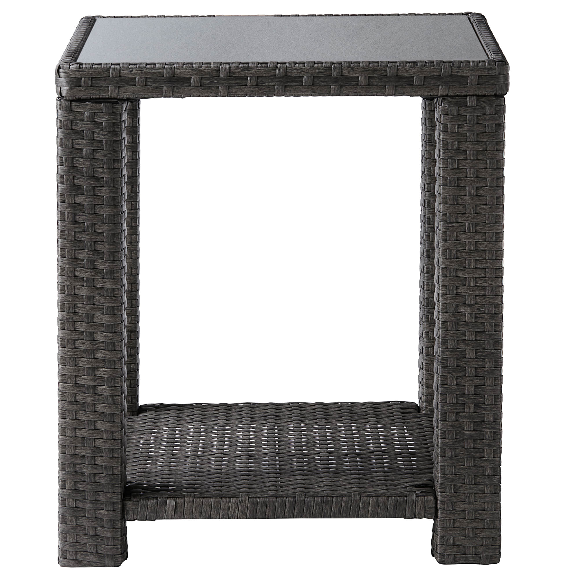 Calum Rattan Outdoor Side Table