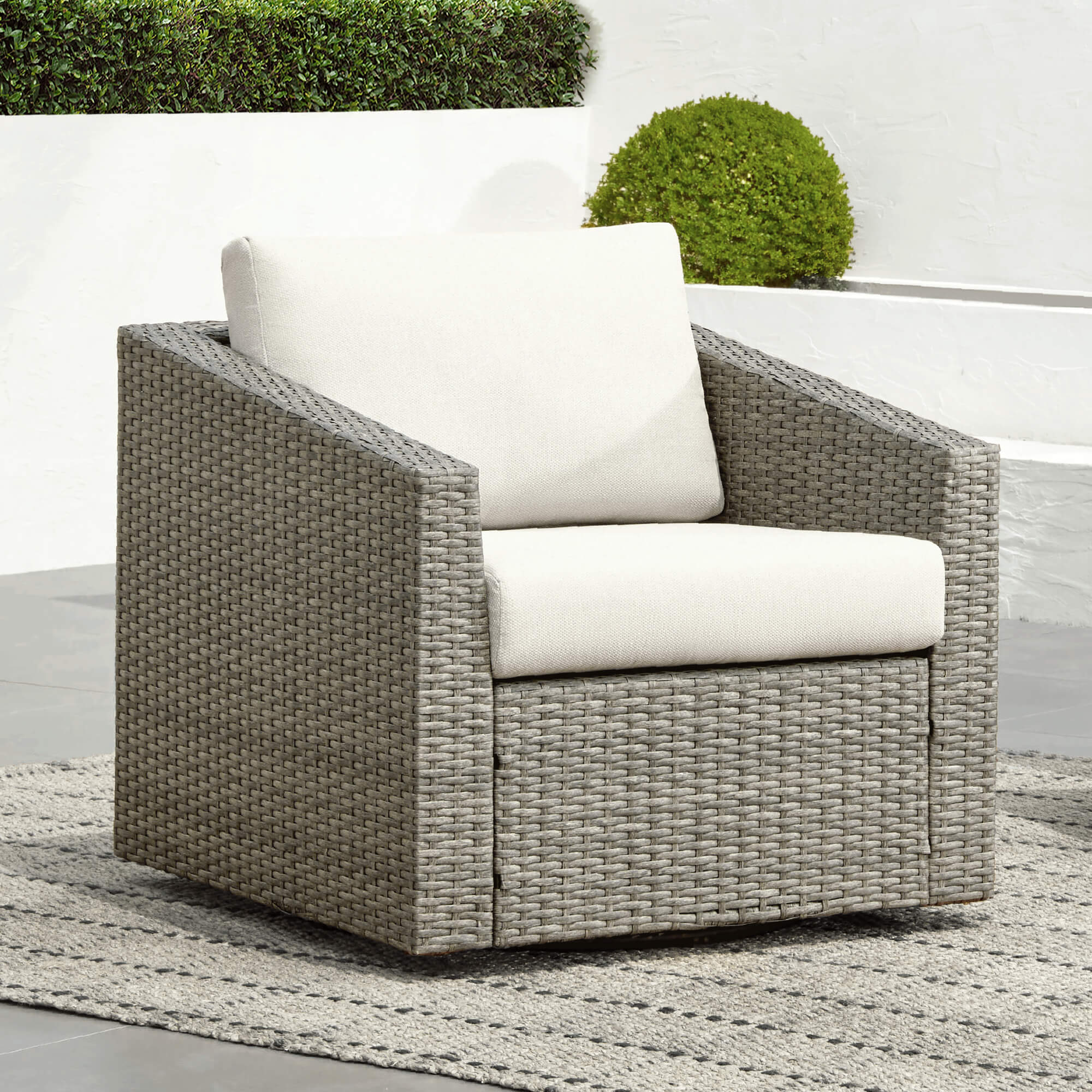 Calum Rattan Outdoor Bistro Set