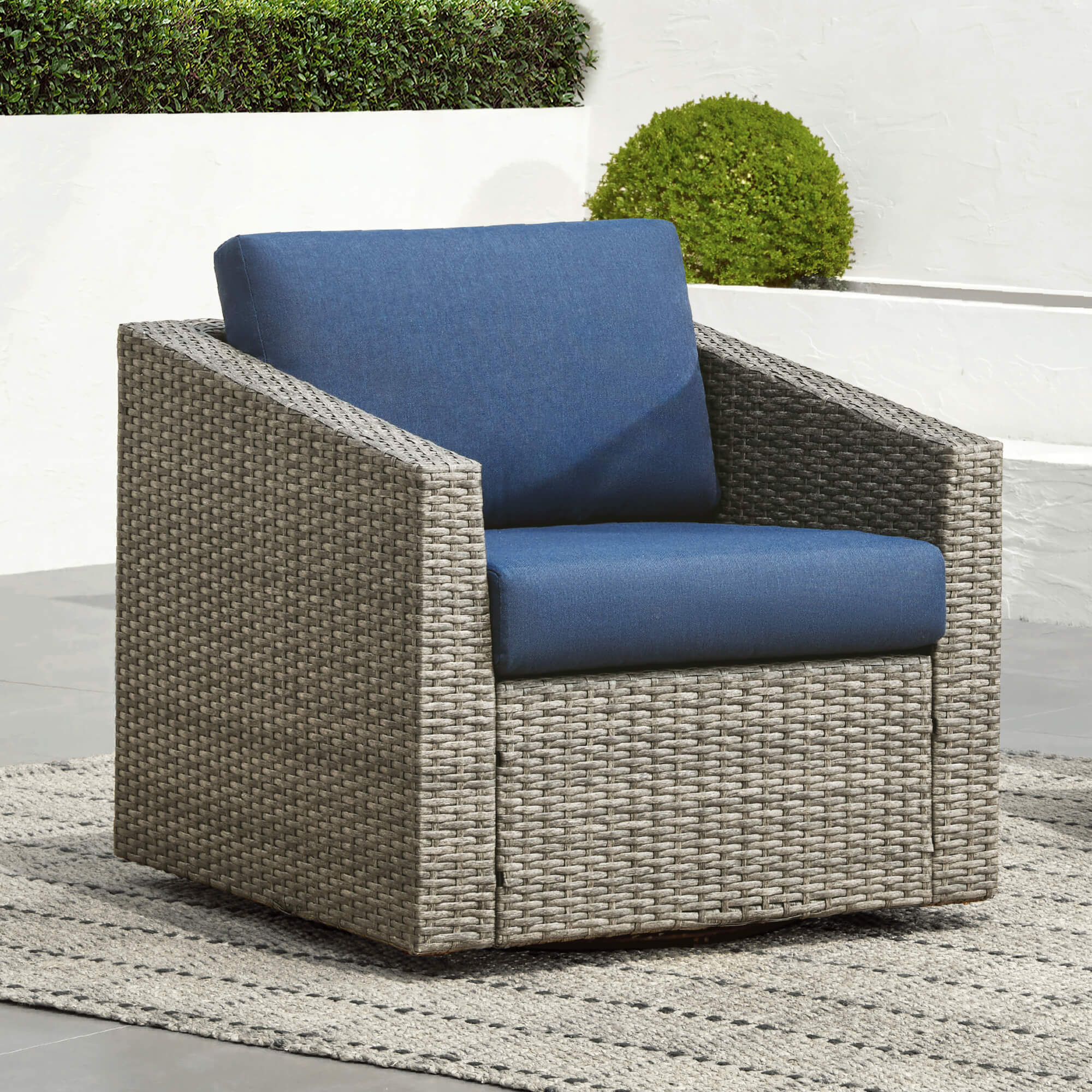 Calum Rattan Outdoor Bistro Set