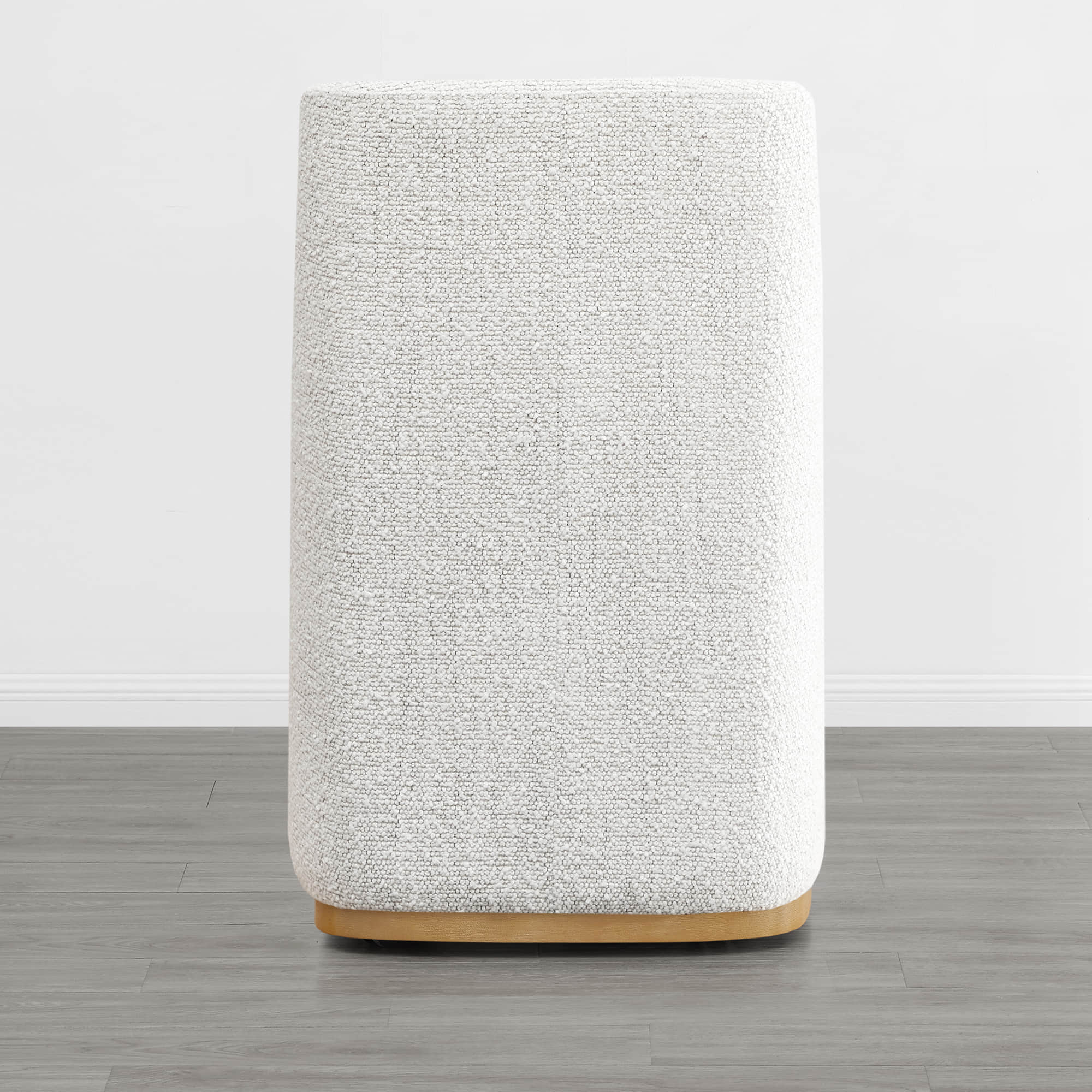 Lilibet Wingback Rolling Dining Chair With Casters