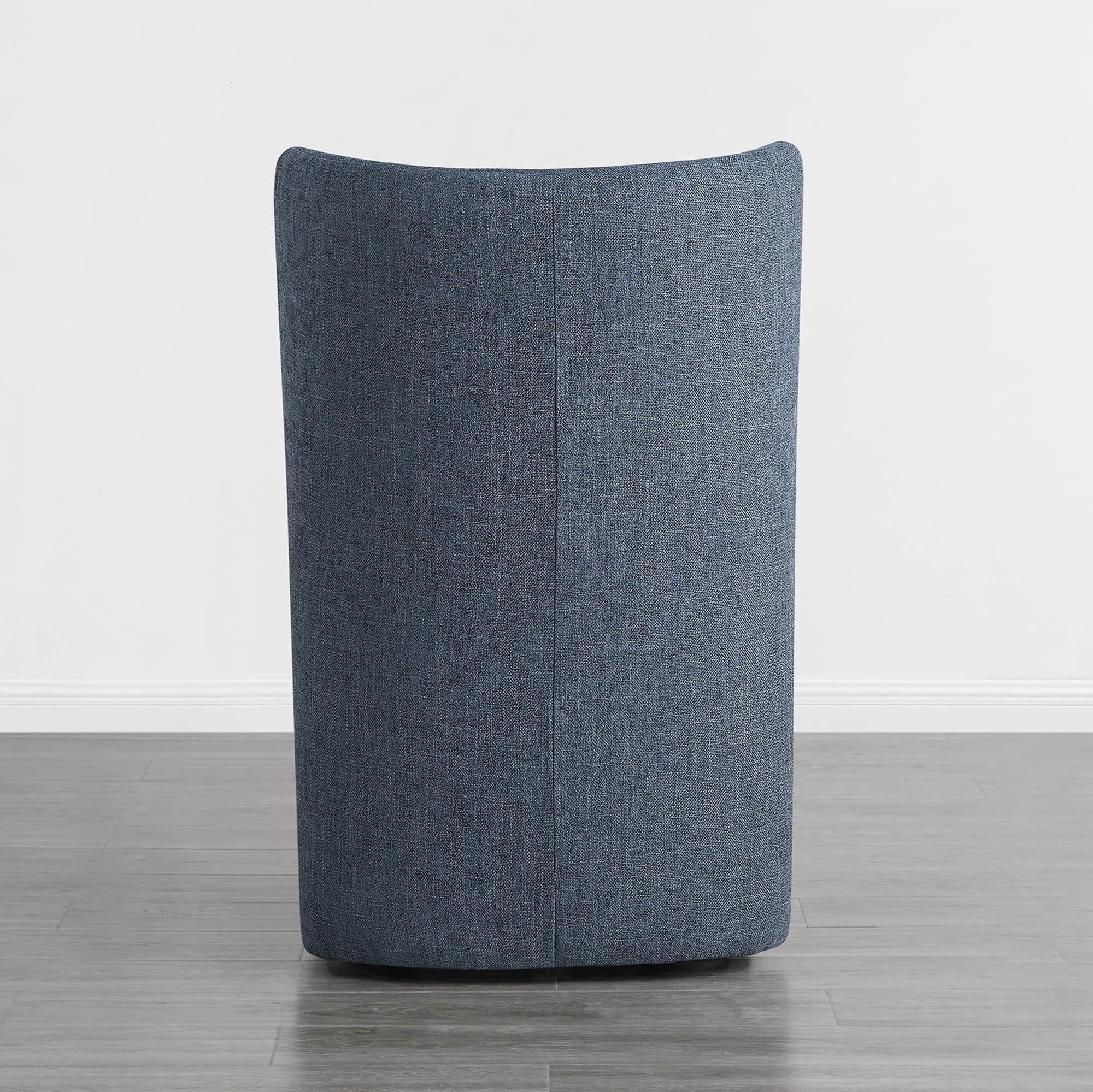 Lilibet Wingback Rolling Dining Chair With Casters