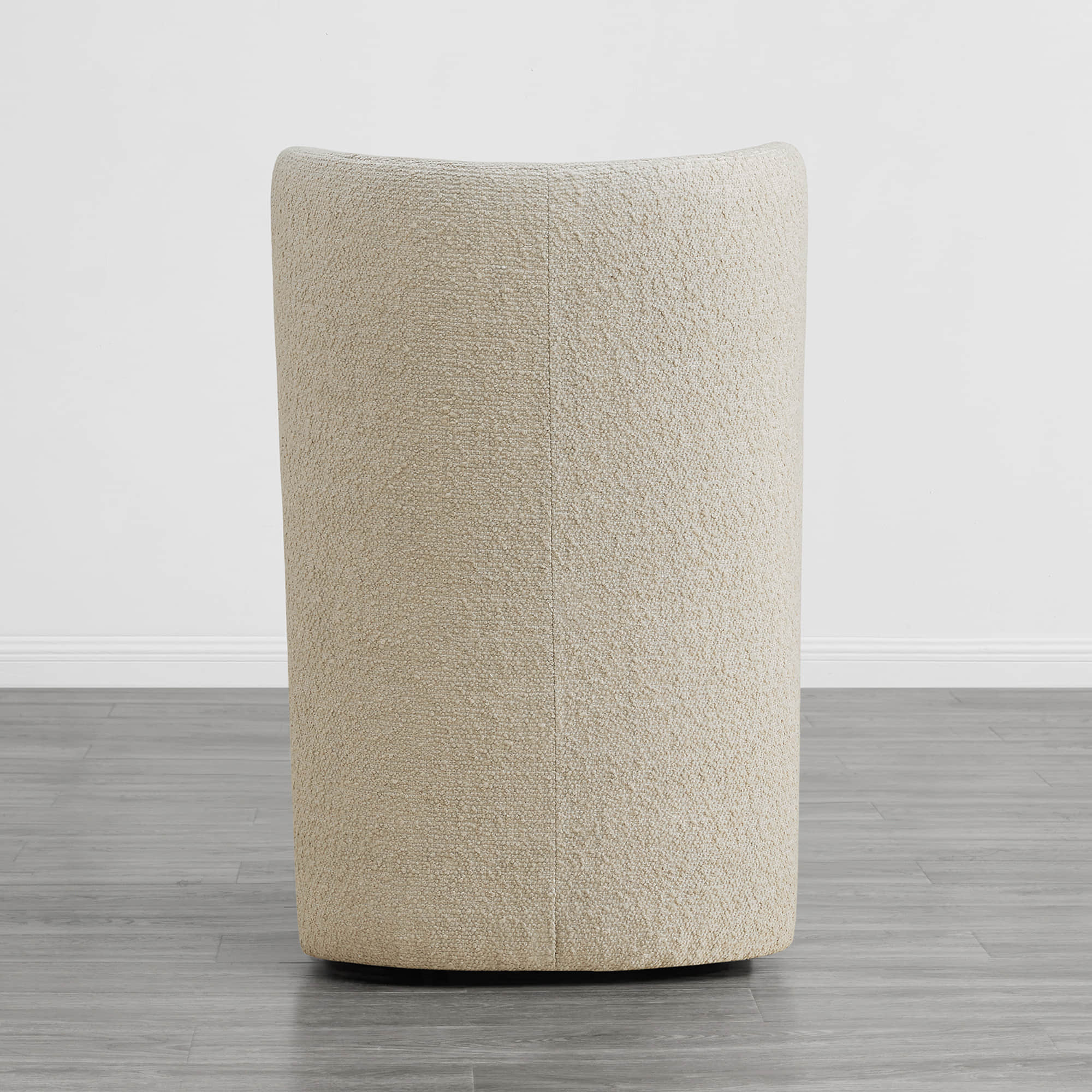 Lilibet Wingback Rolling Dining Chair With Casters