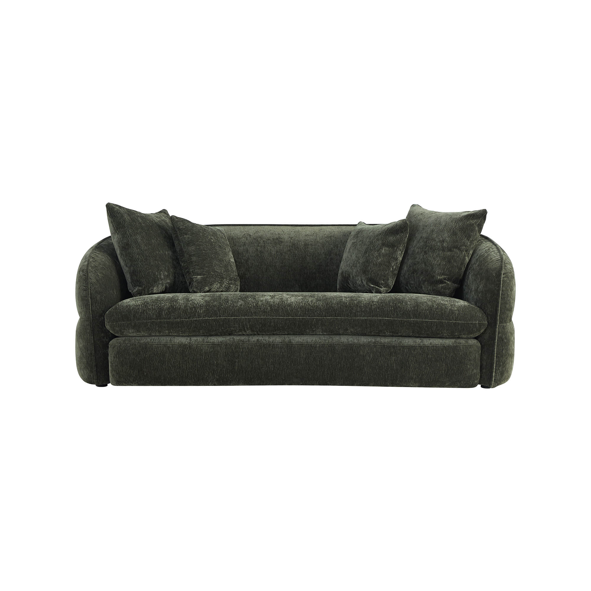 Dane Deep Seat Sofa with Tufted Sculptural Design
